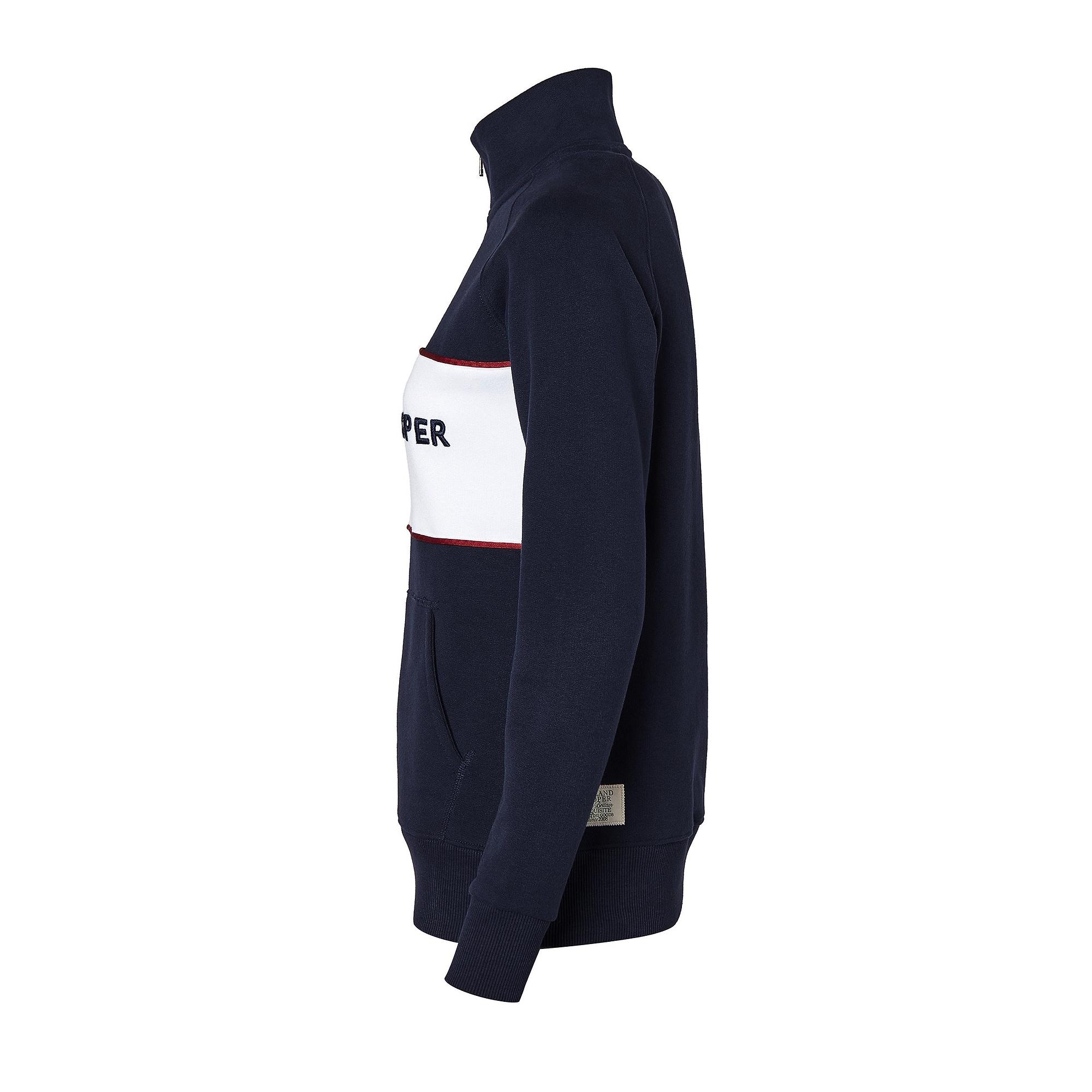 Product image 9 of 11 of Holland Cooper Women's Sporting Heritage Zip Henley - Ink Navy