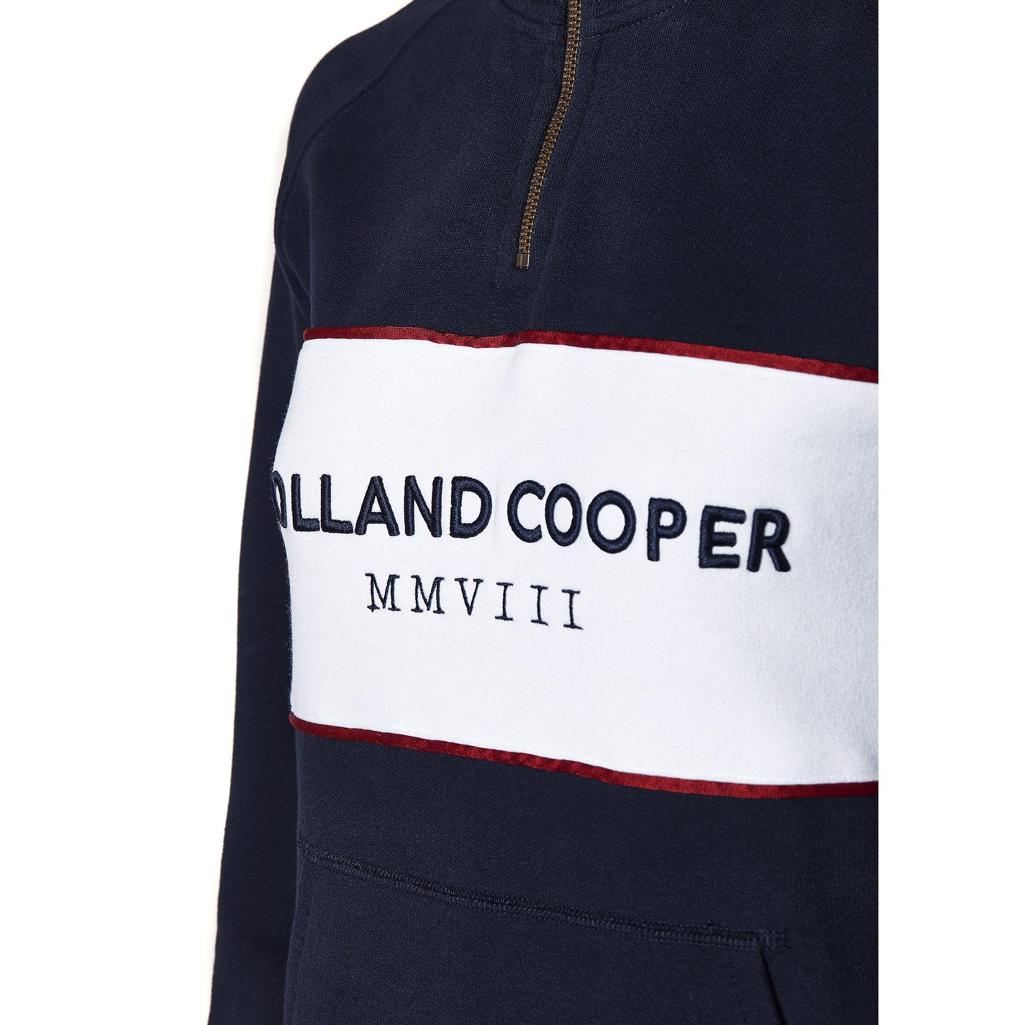 Product image 4 of 11 of Holland Cooper Women's Sporting Heritage Zip Henley - Ink Navy