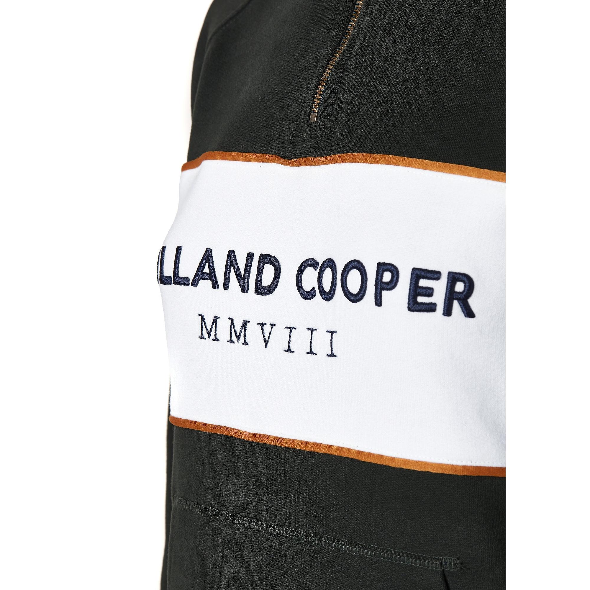 Product image 3 of 10 of Holland Cooper Women's Sporting Heritage Zip Henley - Racing Green