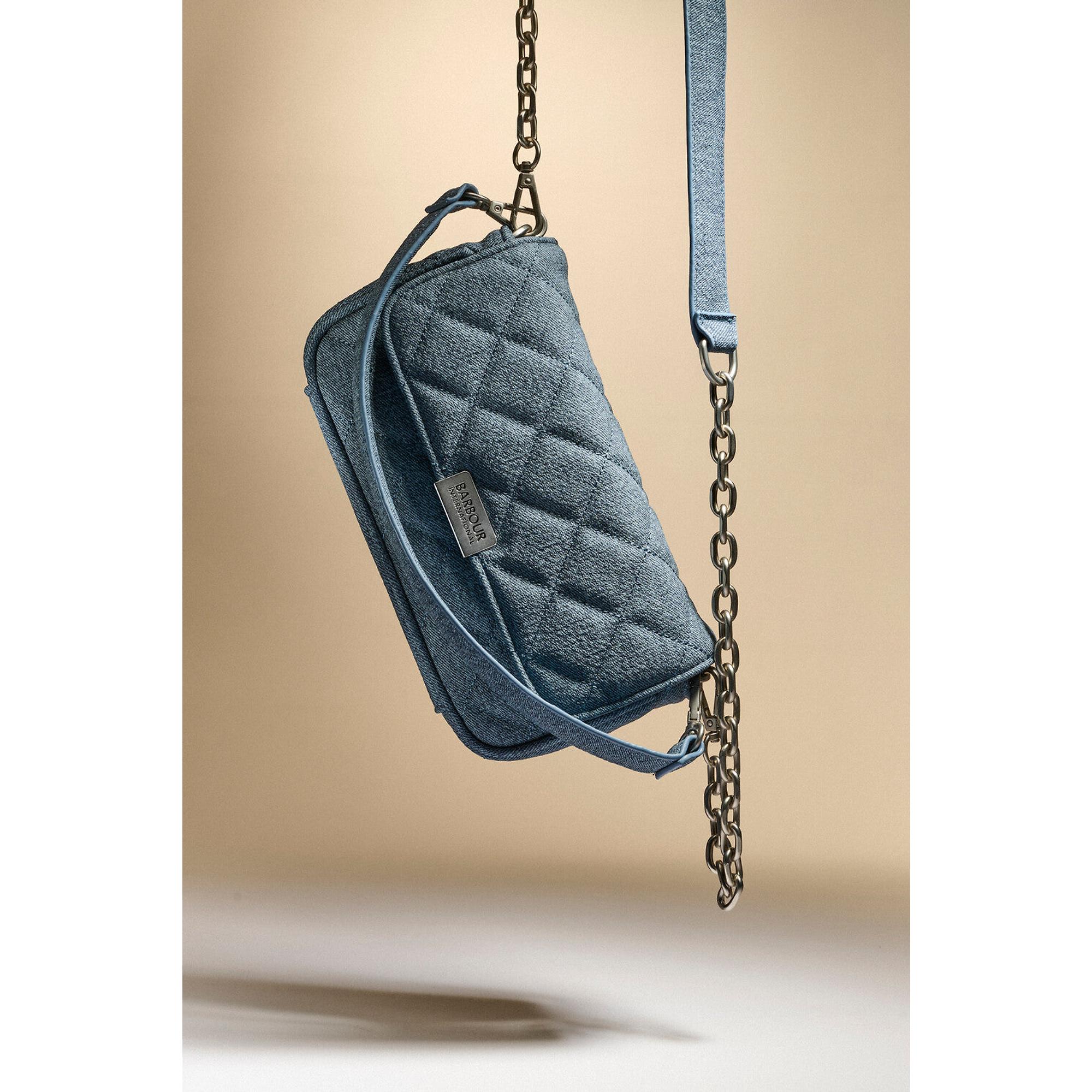 Product image 3 of 3 of Barbour International Women's Denim Mini Soho Crossbody Bag - Light Denim