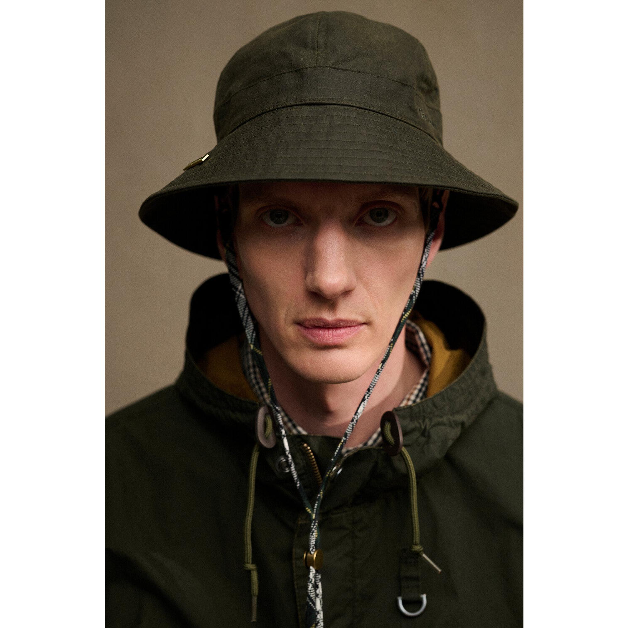 Product image 2 of 10 of Barbour Men's Spectator 6 Panel Bucket Hat - Green