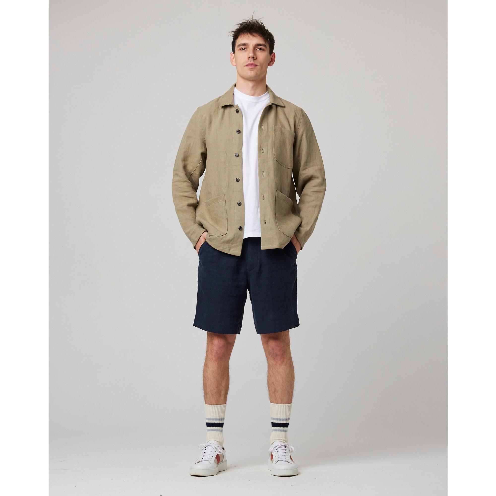 Product image 2 of 12 of Peregrine Men's Windsor Linen Shacket - Sage