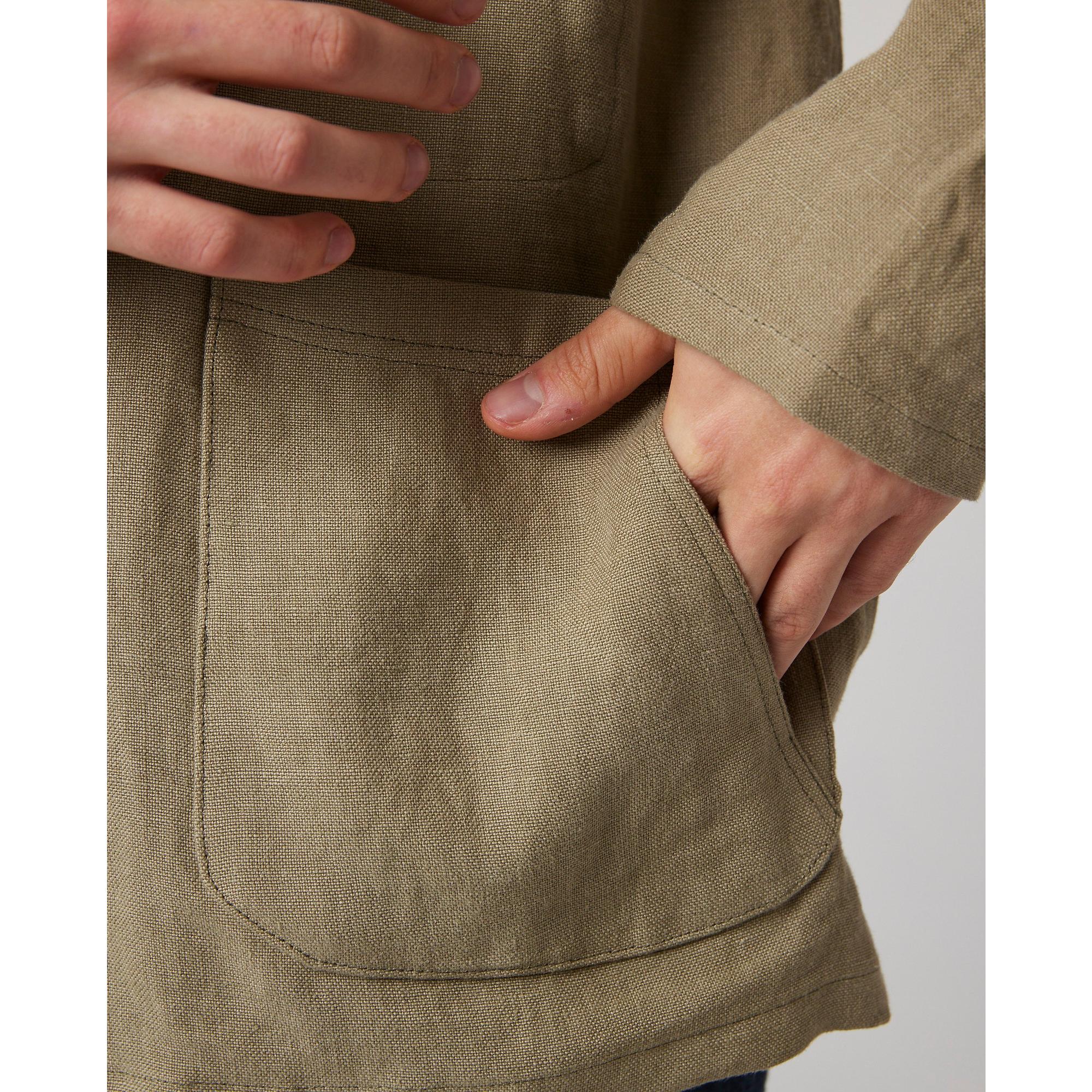 Product image 6 of 12 of Peregrine Men's Windsor Linen Shacket - Sage
