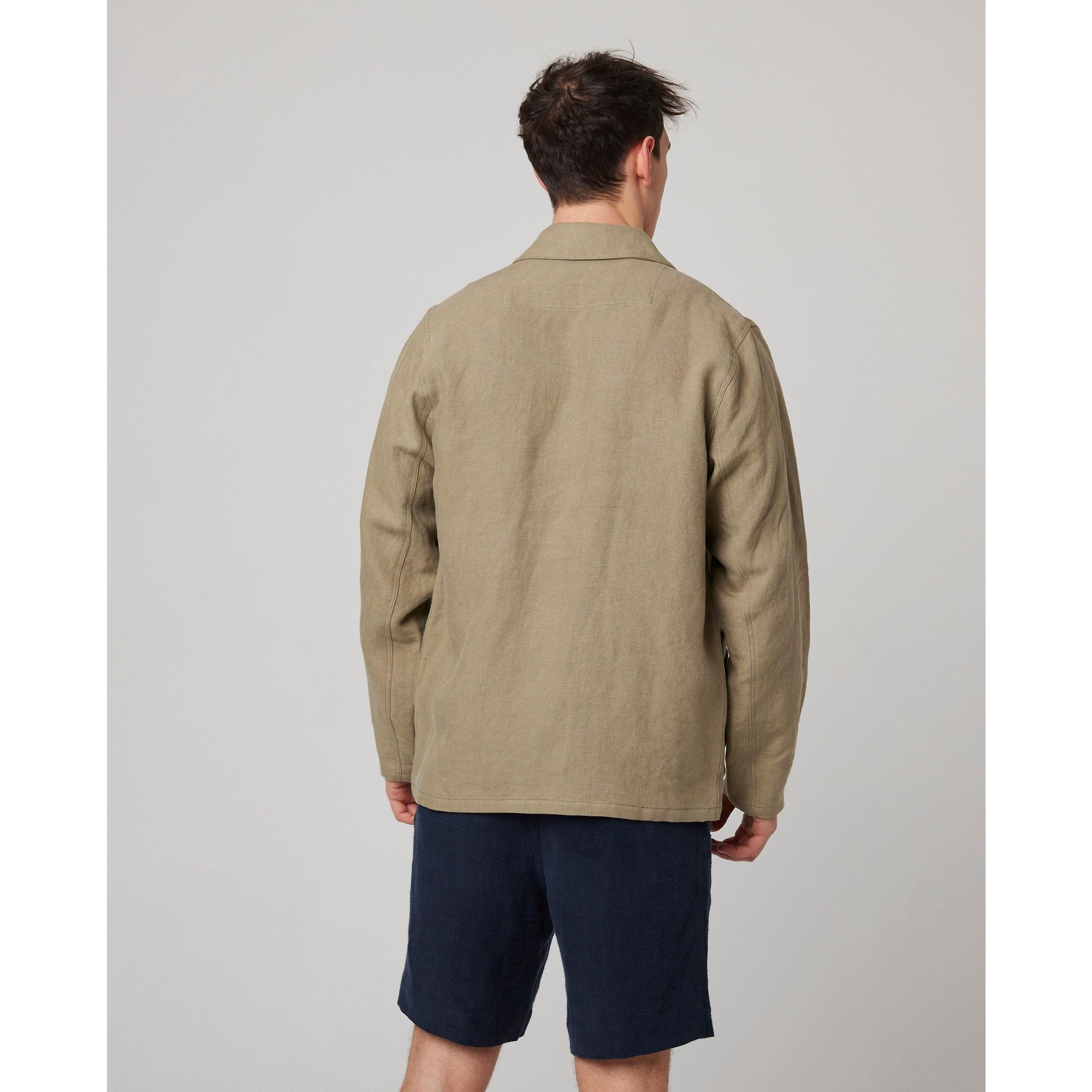 Product image 12 of 12 of Peregrine Men's Windsor Linen Shacket - Sage
