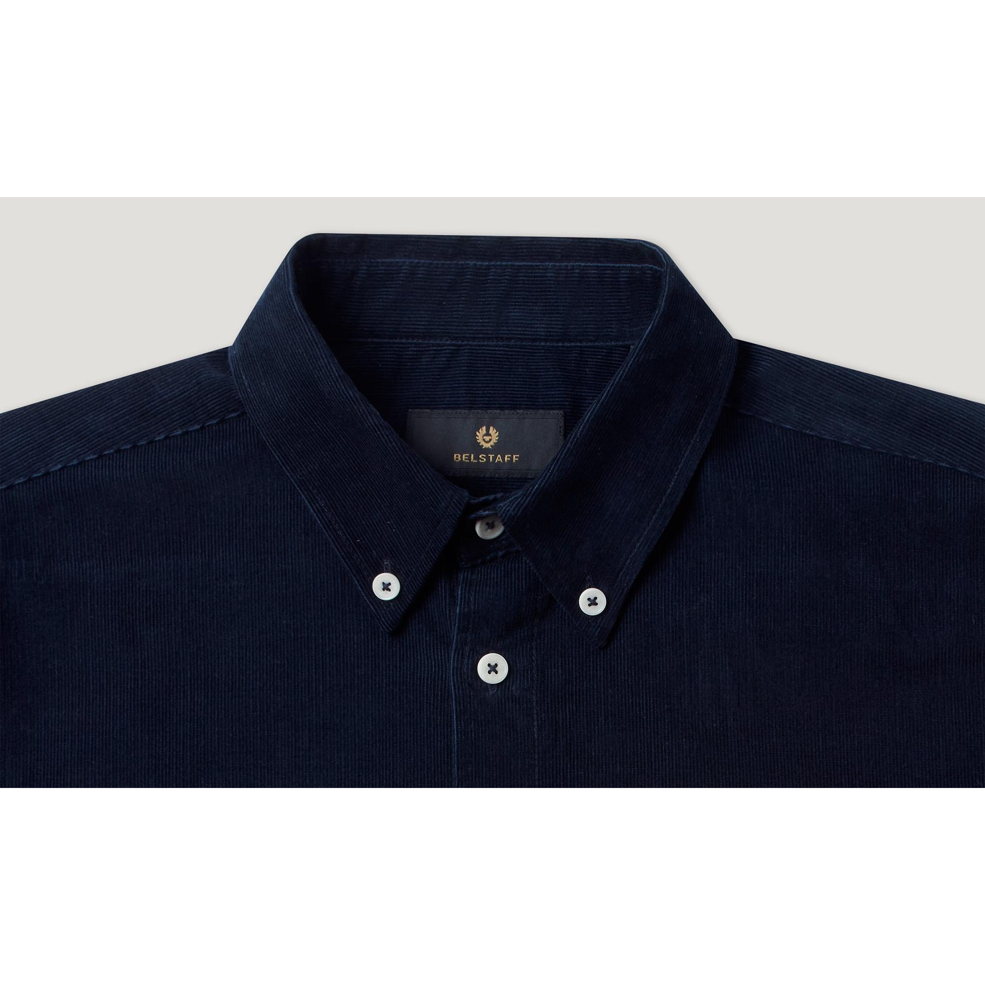 Product image 3 of 5 of Belstaff Men's Cotton Corduroy Street Shirt - Dark Ink