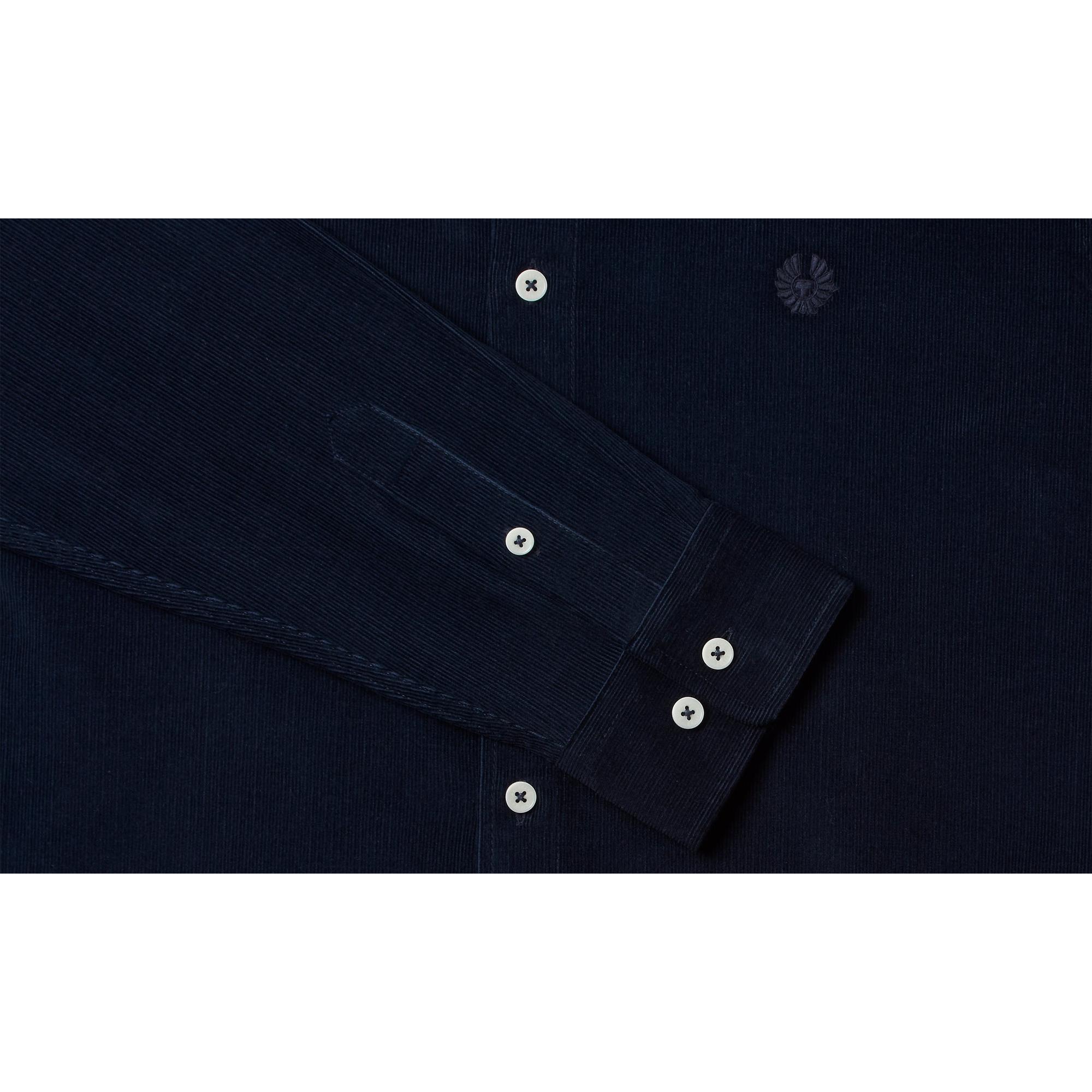 Product image 5 of 5 of Belstaff Men's Cotton Corduroy Street Shirt - Dark Ink