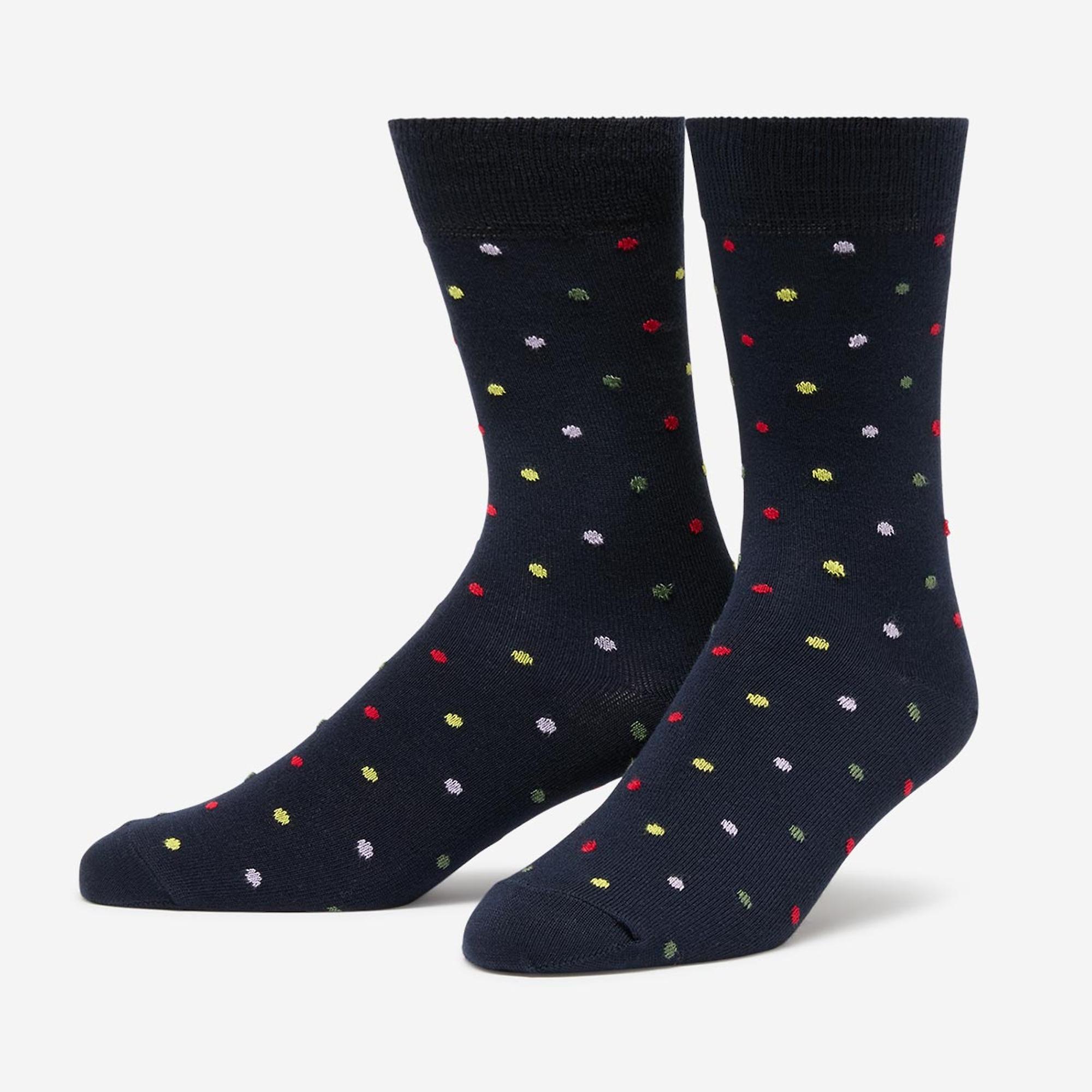 Product image 2 of 4 of Oliver Sweeney Men's Sunhill 3 Pack Socks Box Set - Stripe/Spots