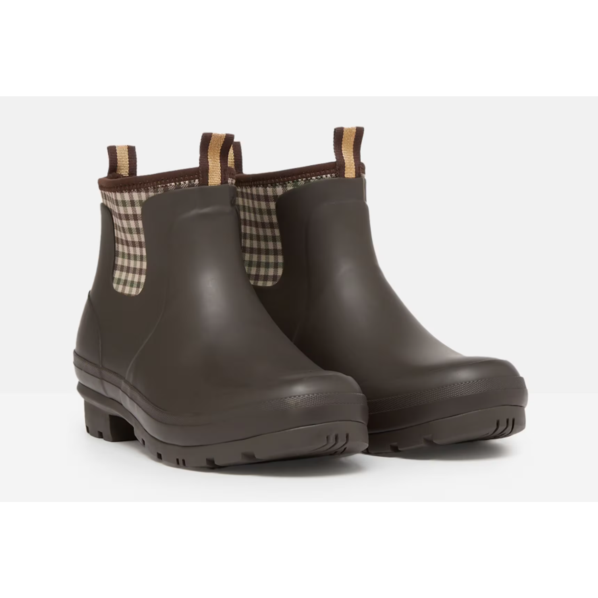 Product image 2 of 6 of Joules Women's Foxton Neoprene Lined Ankle Wellies - Chocolate Brown