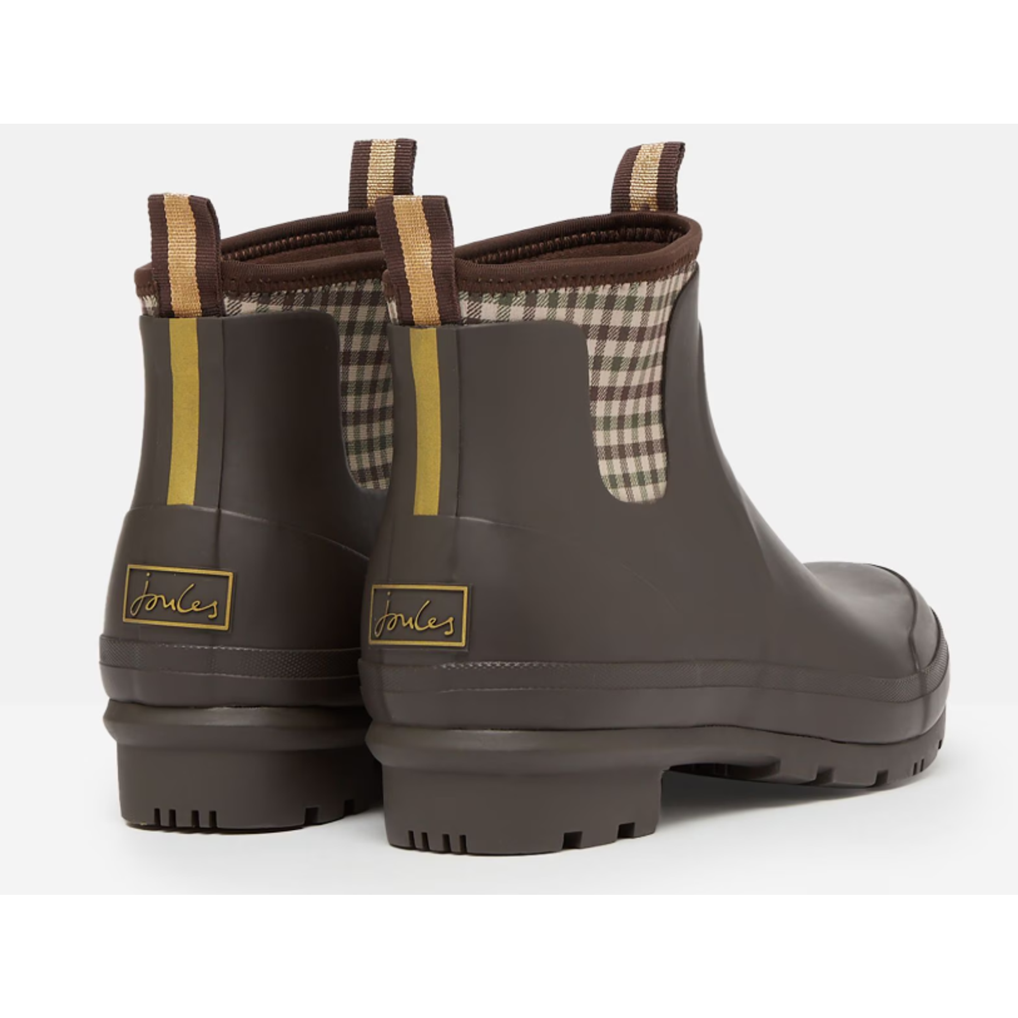 Product image 3 of 6 of Joules Women's Foxton Neoprene Lined Ankle Wellies - Chocolate Brown