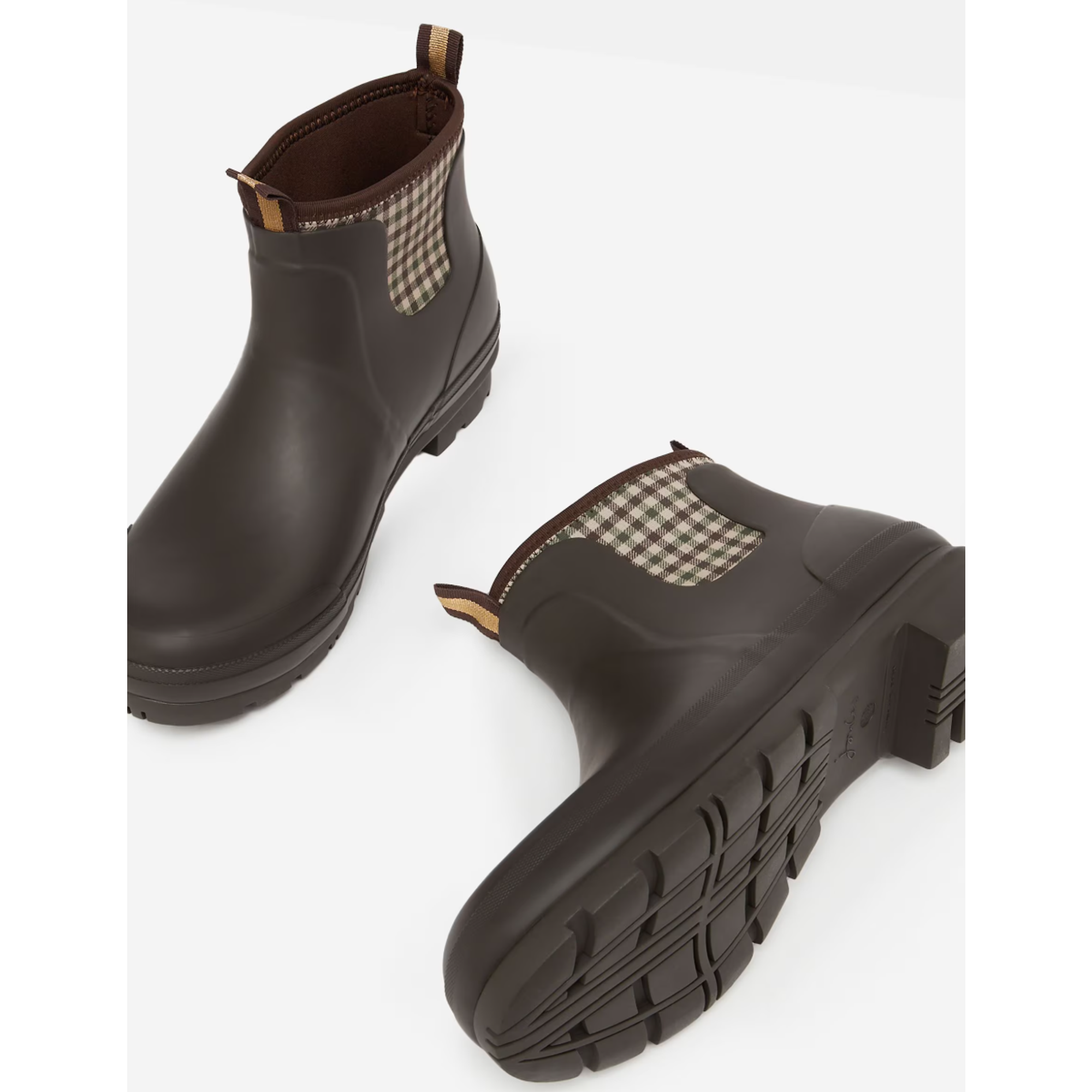 Product image 4 of 6 of Joules Women's Foxton Neoprene Lined Ankle Wellies - Chocolate Brown
