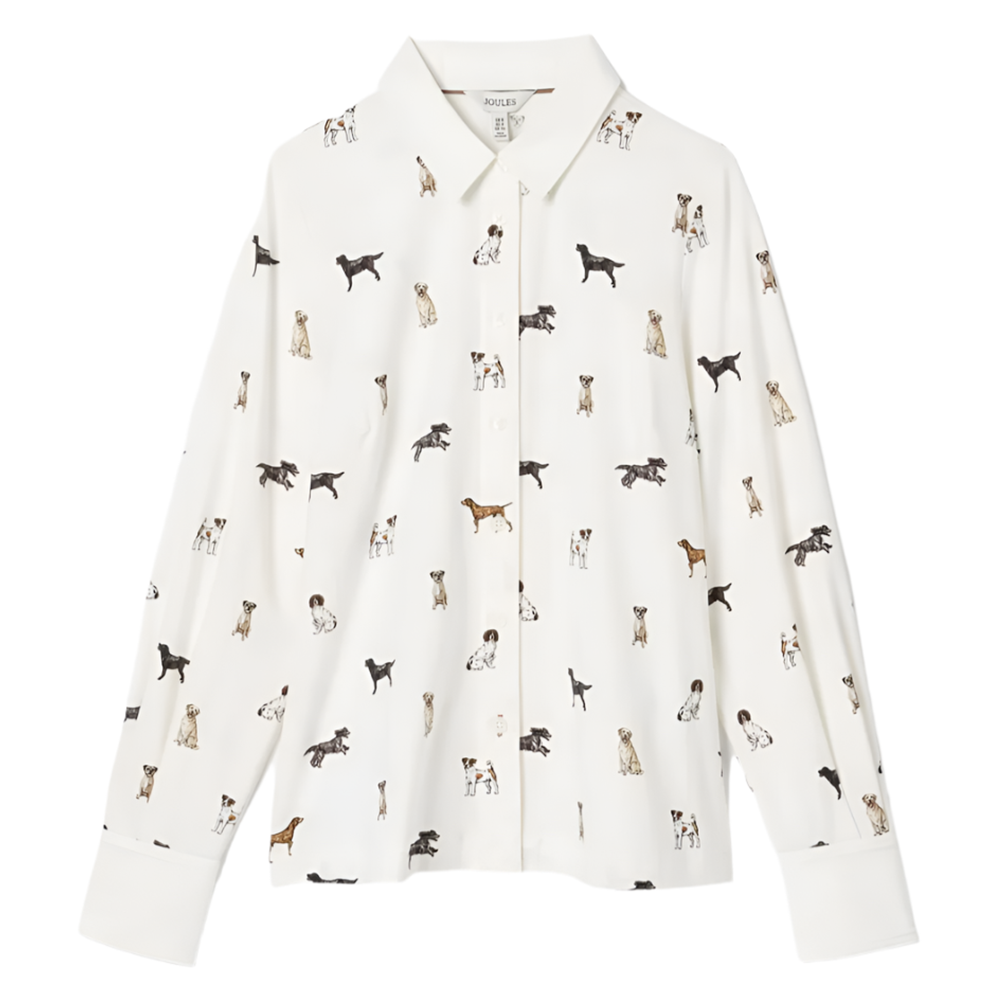 Product image 1 of 6 of Joules Women's Burlington Shirt - Dogs Print