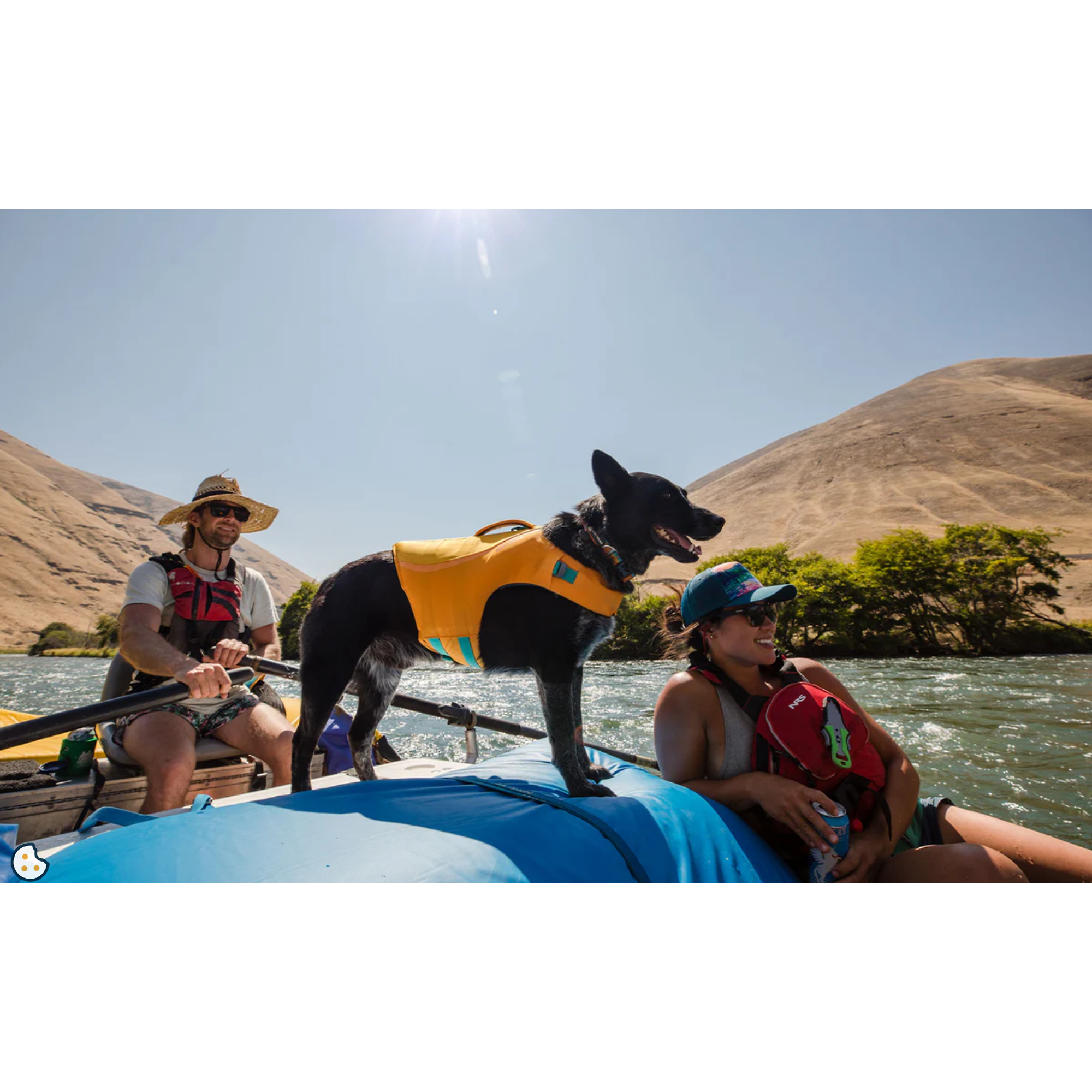 Product image 15 of 15 of RUFFWEAR Float Coat Dog Life Jacket - Wave Orange