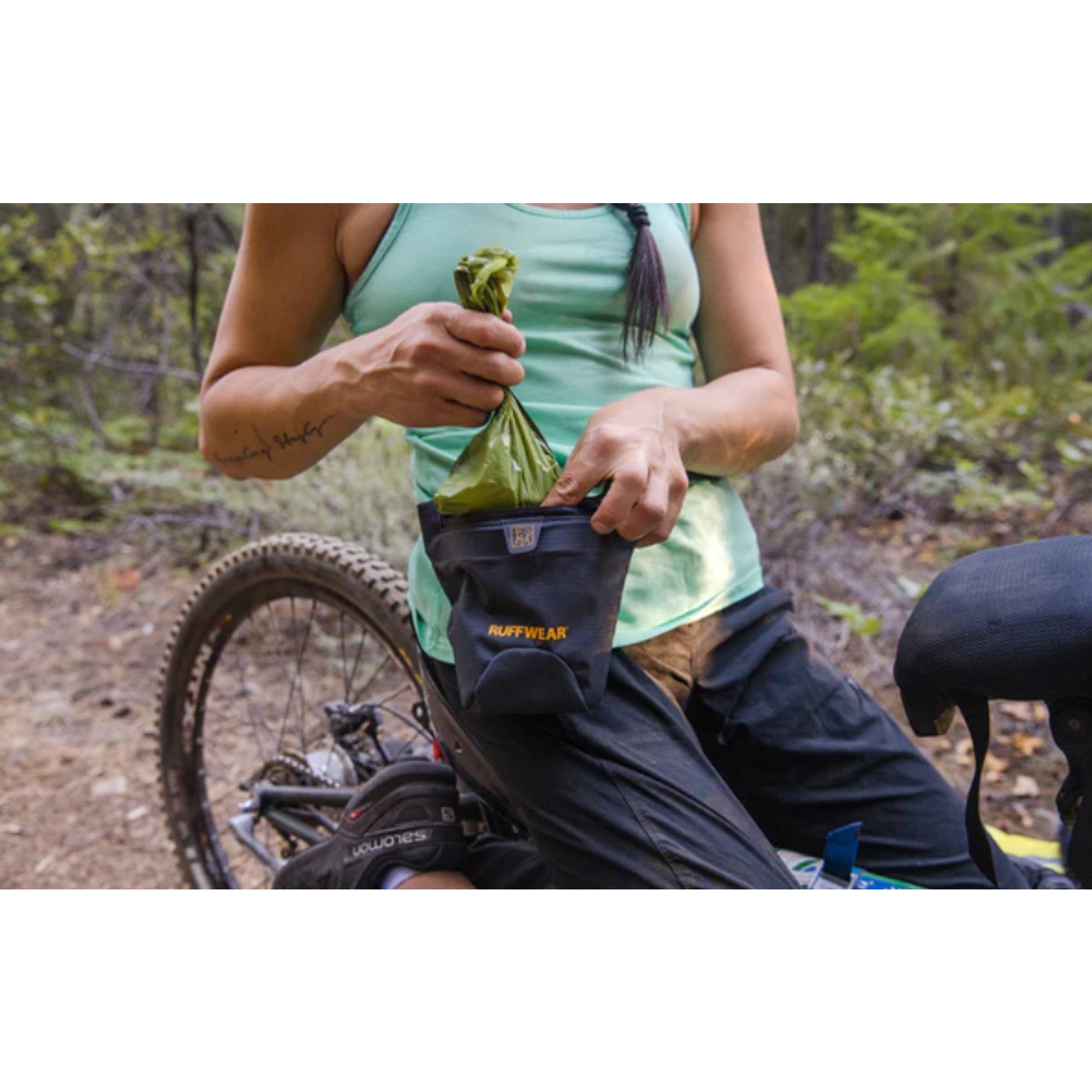 Product image 5 of 7 of RUFFWEAR Pack Out Bag (Large) - Basalt Grey