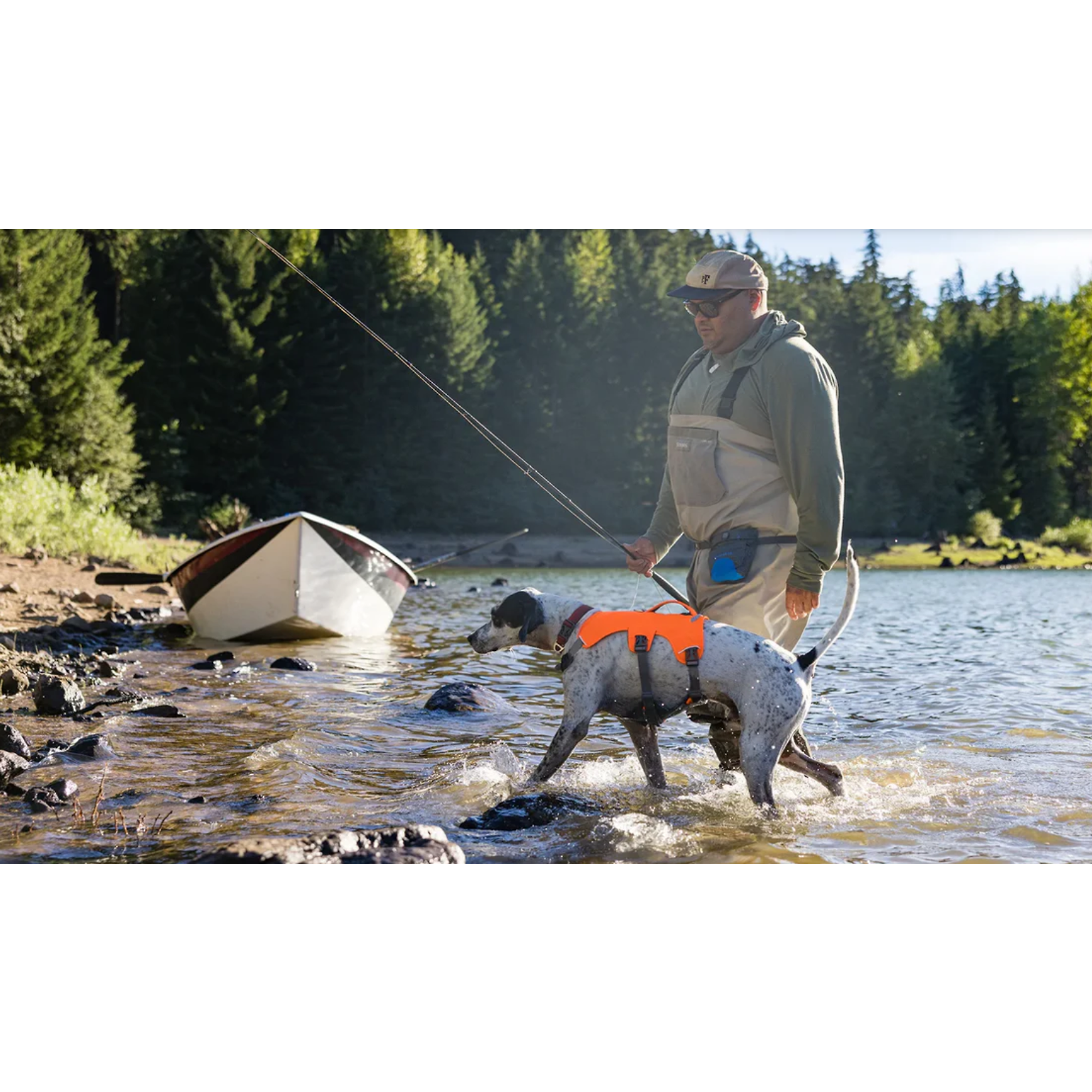 Product image 10 of 10 of RUFFWEAR Treat Trader Dog Treat Pouch - Blue Pool