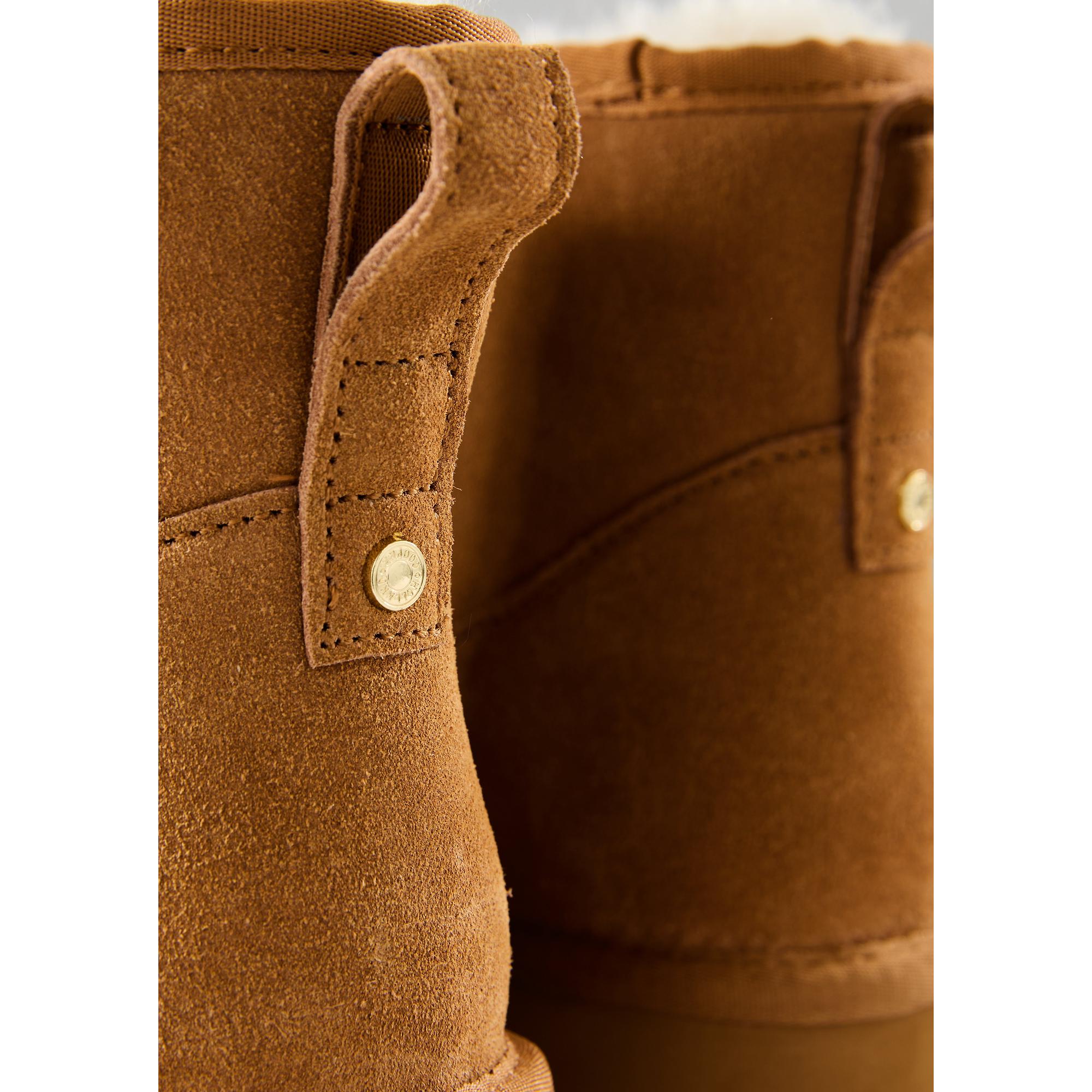 Product image 9 of 10 of Holland Cooper Women's Shearling Platform Boots - Tan