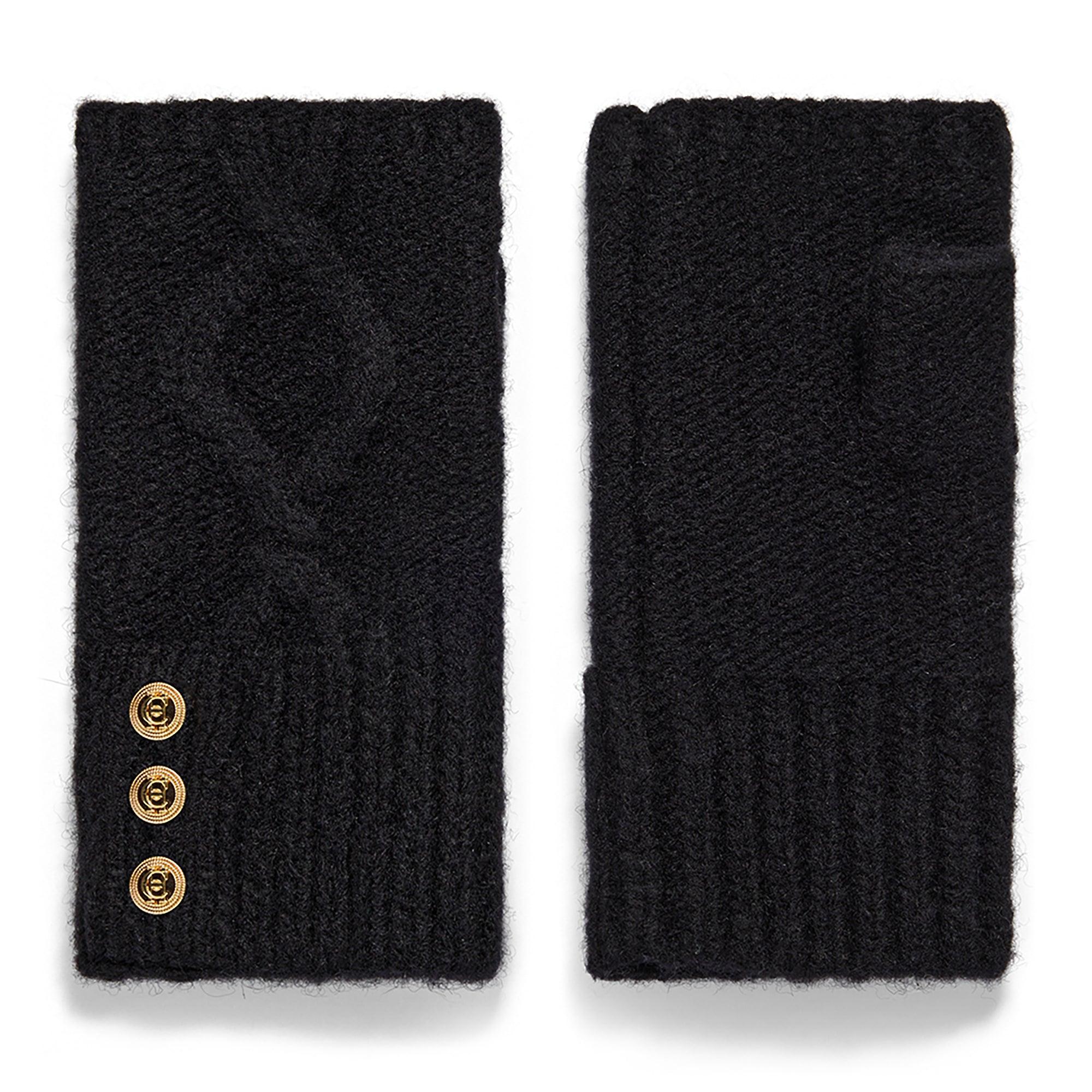 Product image 1 of 5 of Holland Cooper Sloane Fingerless Gloves - Black