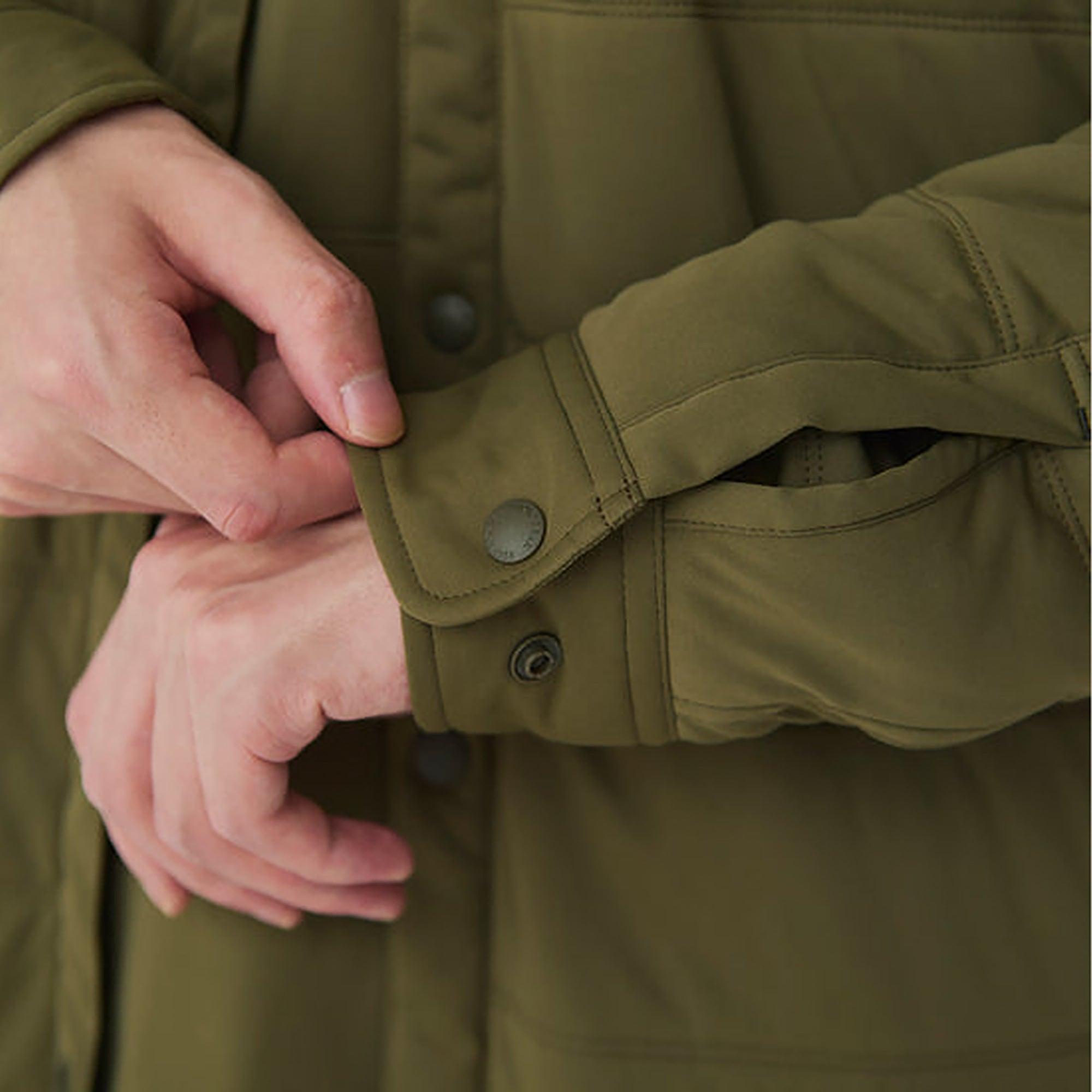 Product image 7 of 8 of Snow Peak Flexible Insulated Shirt/Jacket - Olive