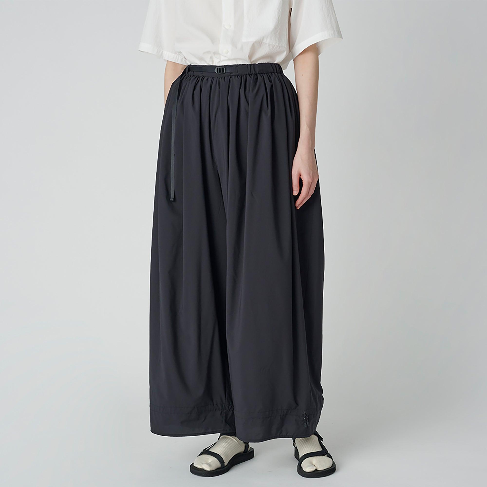 Product image 2 of 3 of Snow Peak Shadow Ripstop Gather Pants - Black