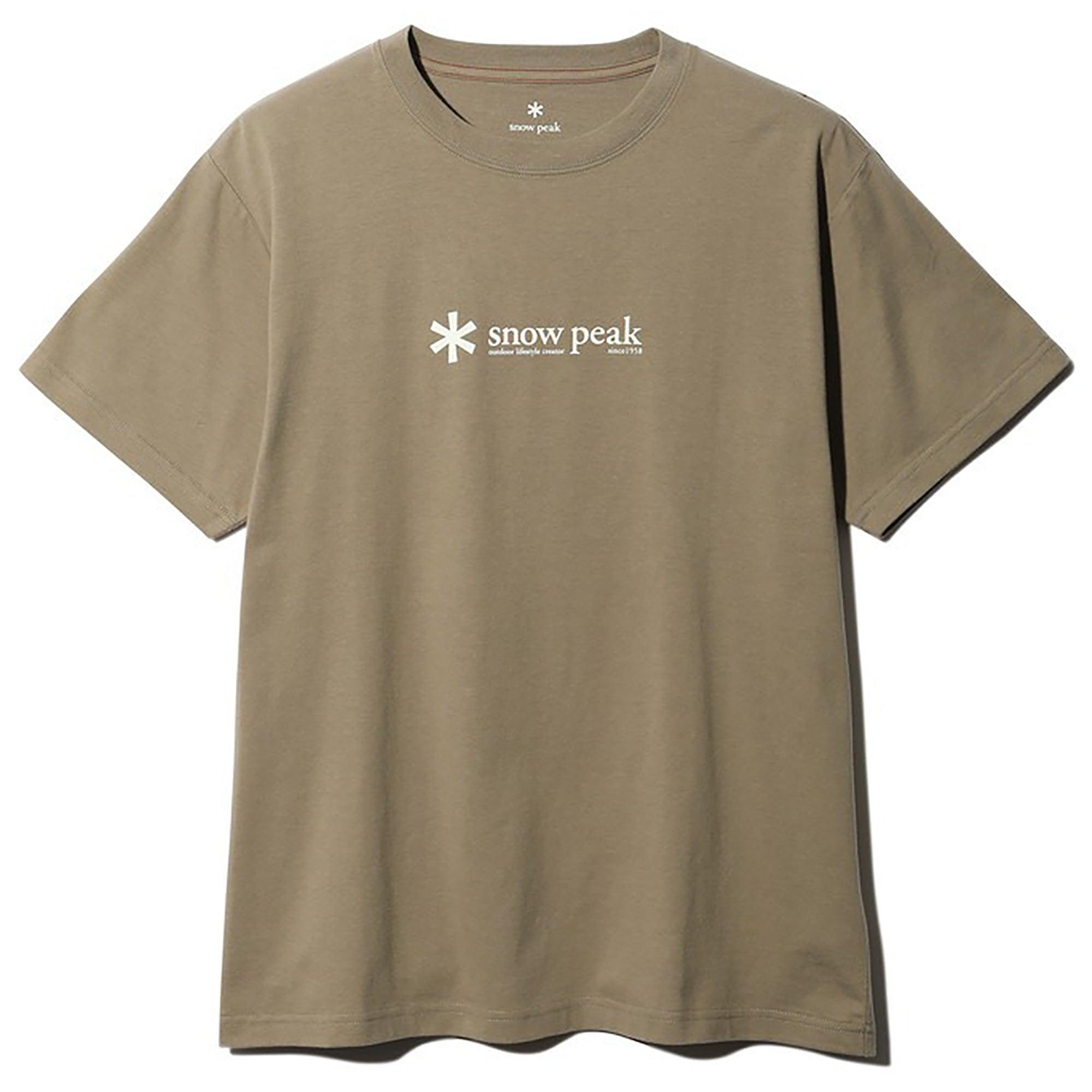 Product image 1 of 5 of Snow Peak Soft Cotton Logo Short Sleeve T-Shirt - Pro.