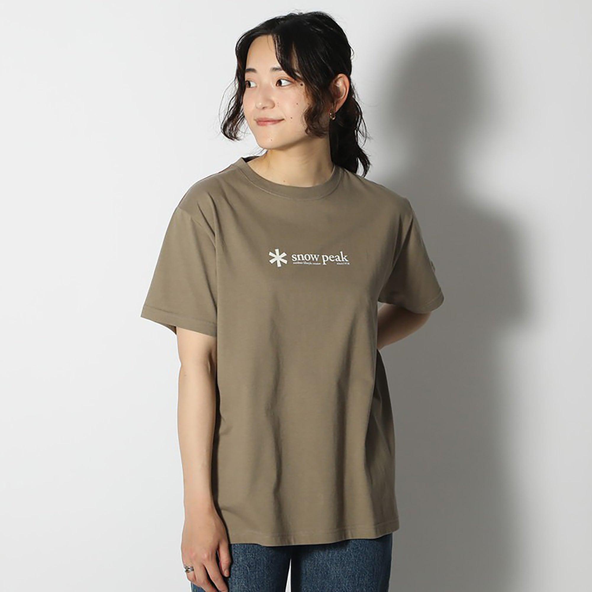 Product image 2 of 5 of Snow Peak Soft Cotton Logo Short Sleeve T-Shirt - Pro.