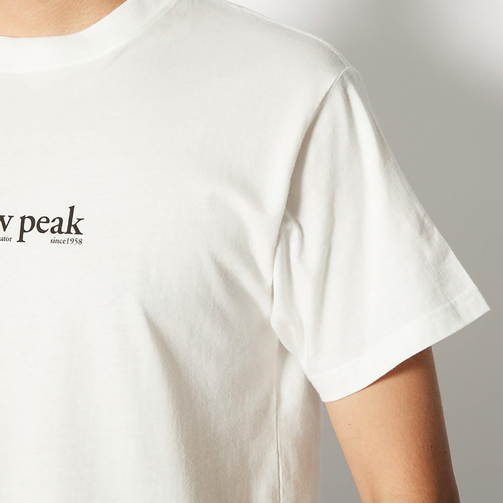 Product image 7 of 9 of Snow Peak Soft Cotton Logo Short Sleeve T-Shirt - White
