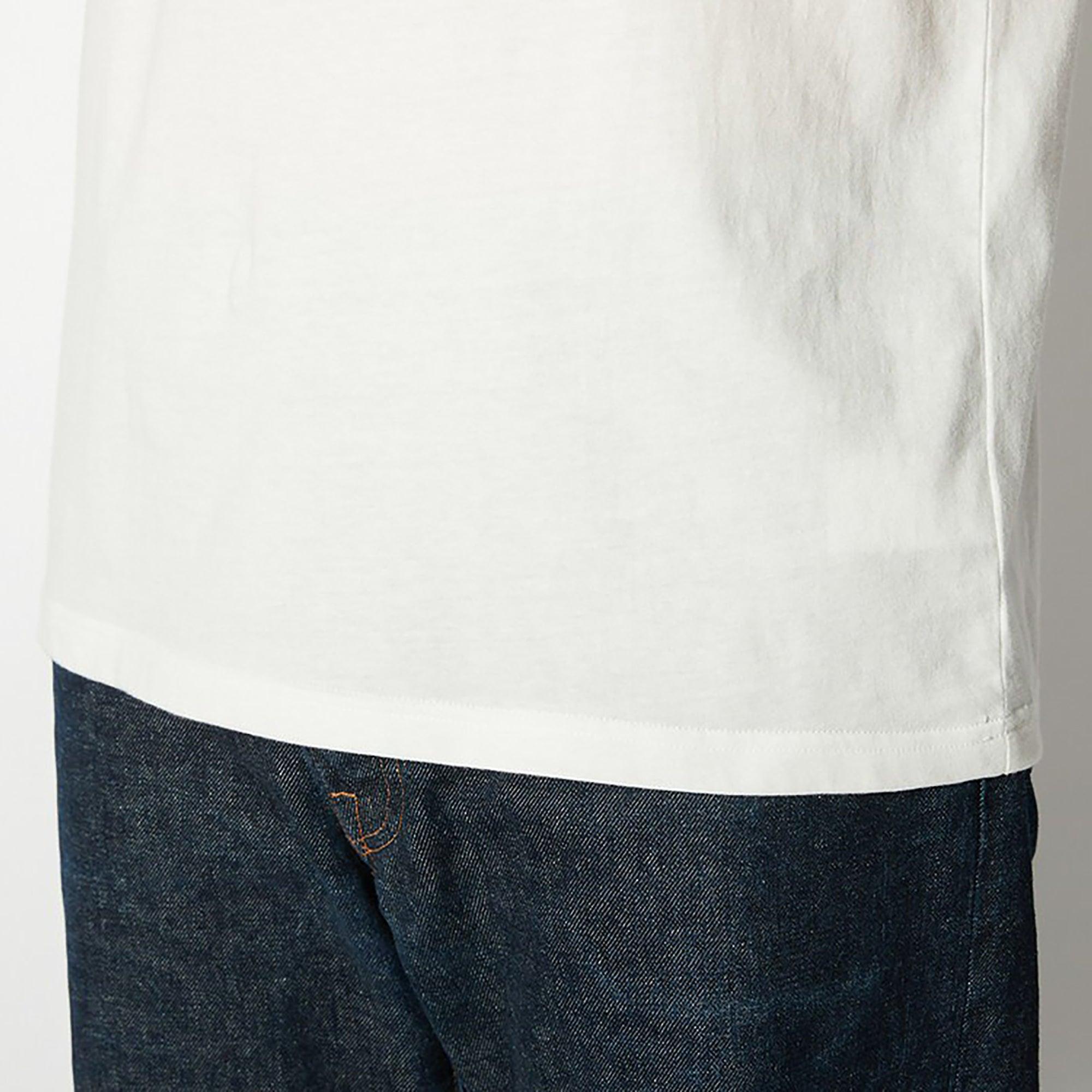 Product image 9 of 9 of Snow Peak Soft Cotton Logo Short Sleeve T-Shirt - White