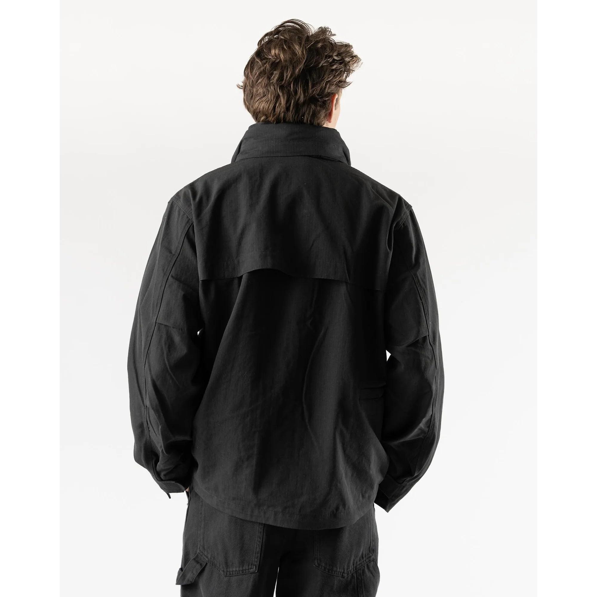 Snow Peak Takibi Ripstop Field Jacket - Black | British Attire