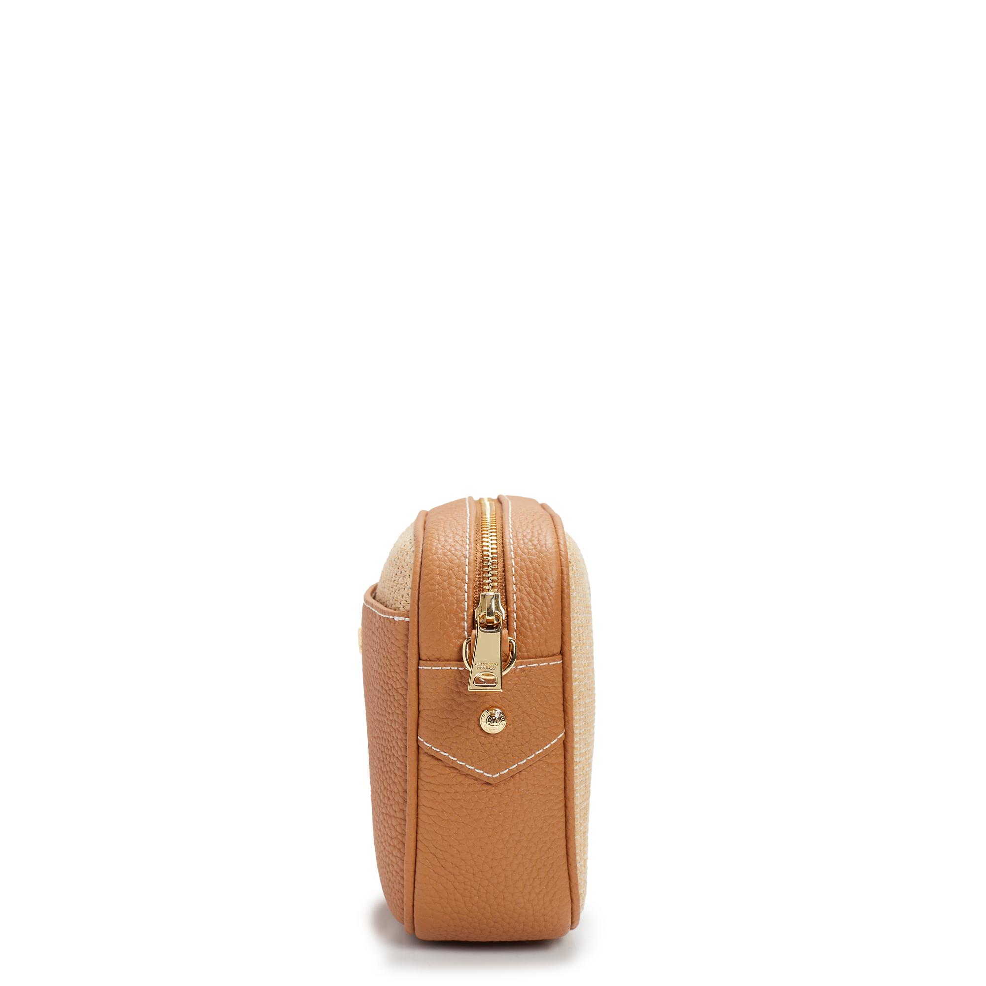 Product image 10 of 12 of Holland Cooper Women's Soho Camera Bag - Tan Raffia