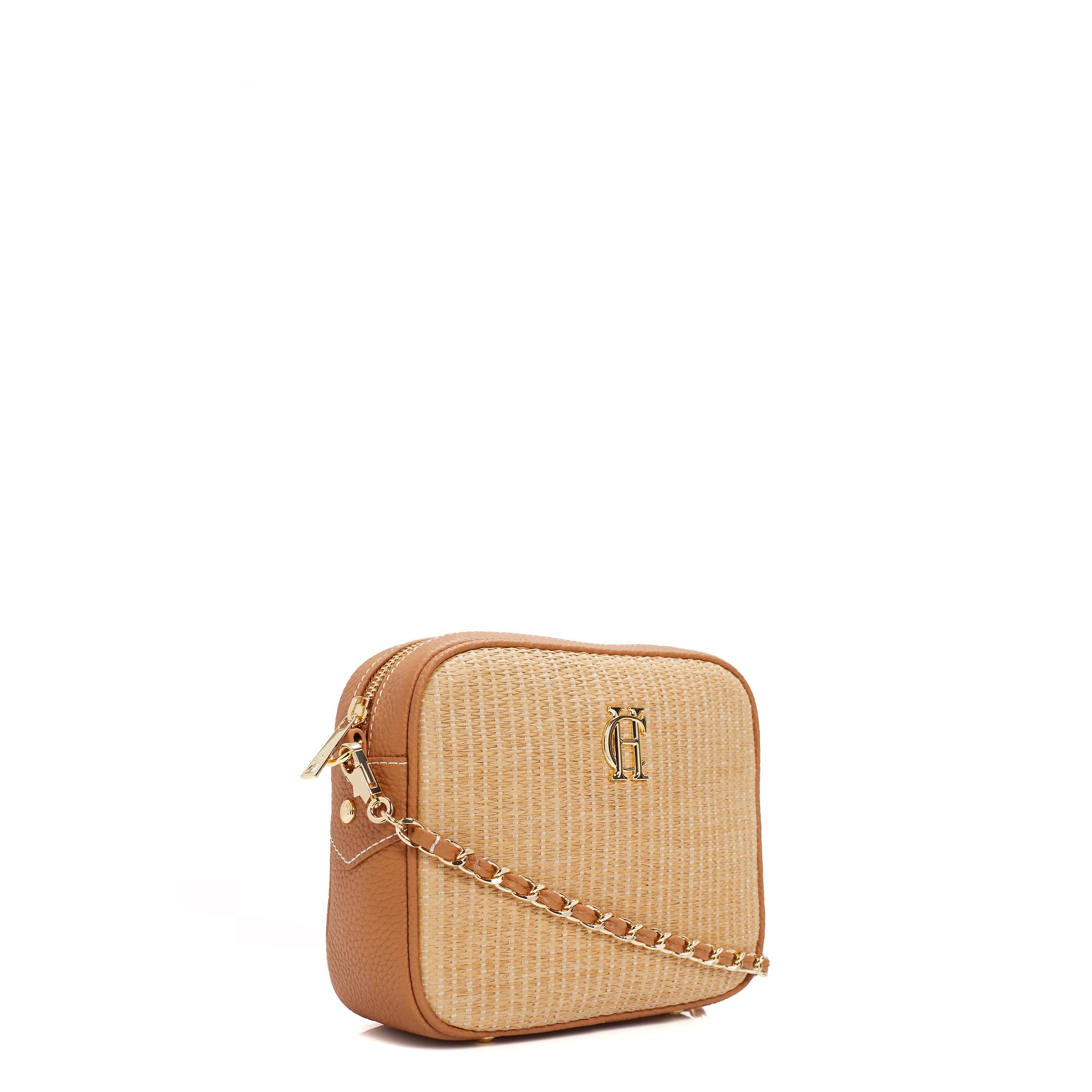 Product image 11 of 12 of Holland Cooper Women's Soho Camera Bag - Tan Raffia