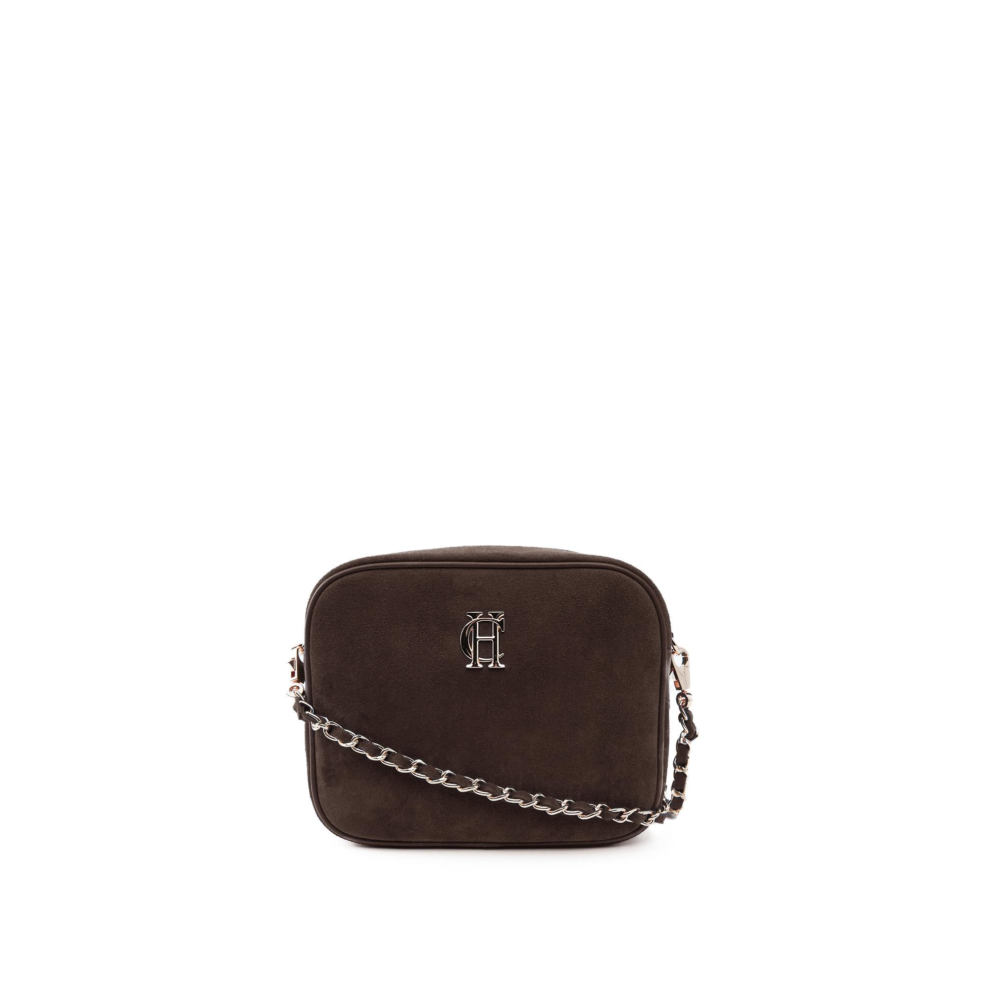 Product image 4 of 7 of Holland Cooper Women's Soho Camera Bag - Chocolate Suede