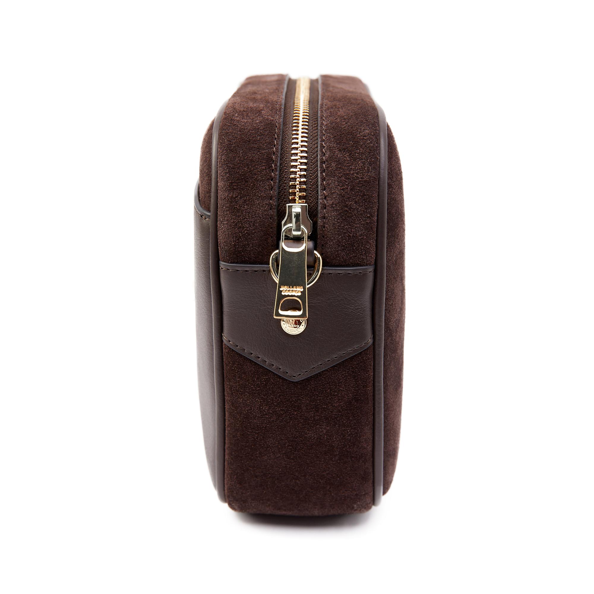 Product image 6 of 7 of Holland Cooper Women's Soho Camera Bag - Chocolate Suede