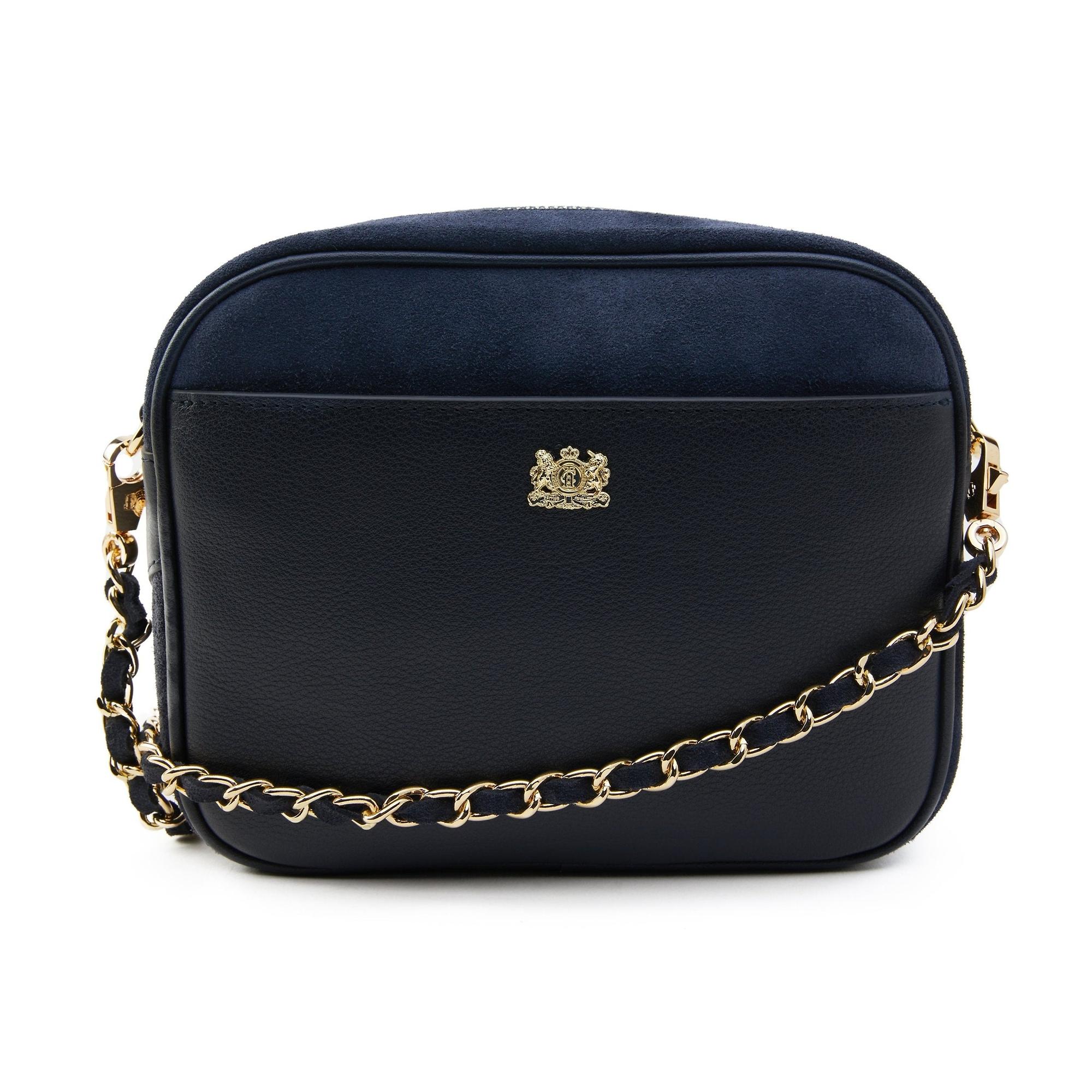 Product image 3 of 6 of Holland Cooper Women's Soho Camera Bag - Ink Navy Suede