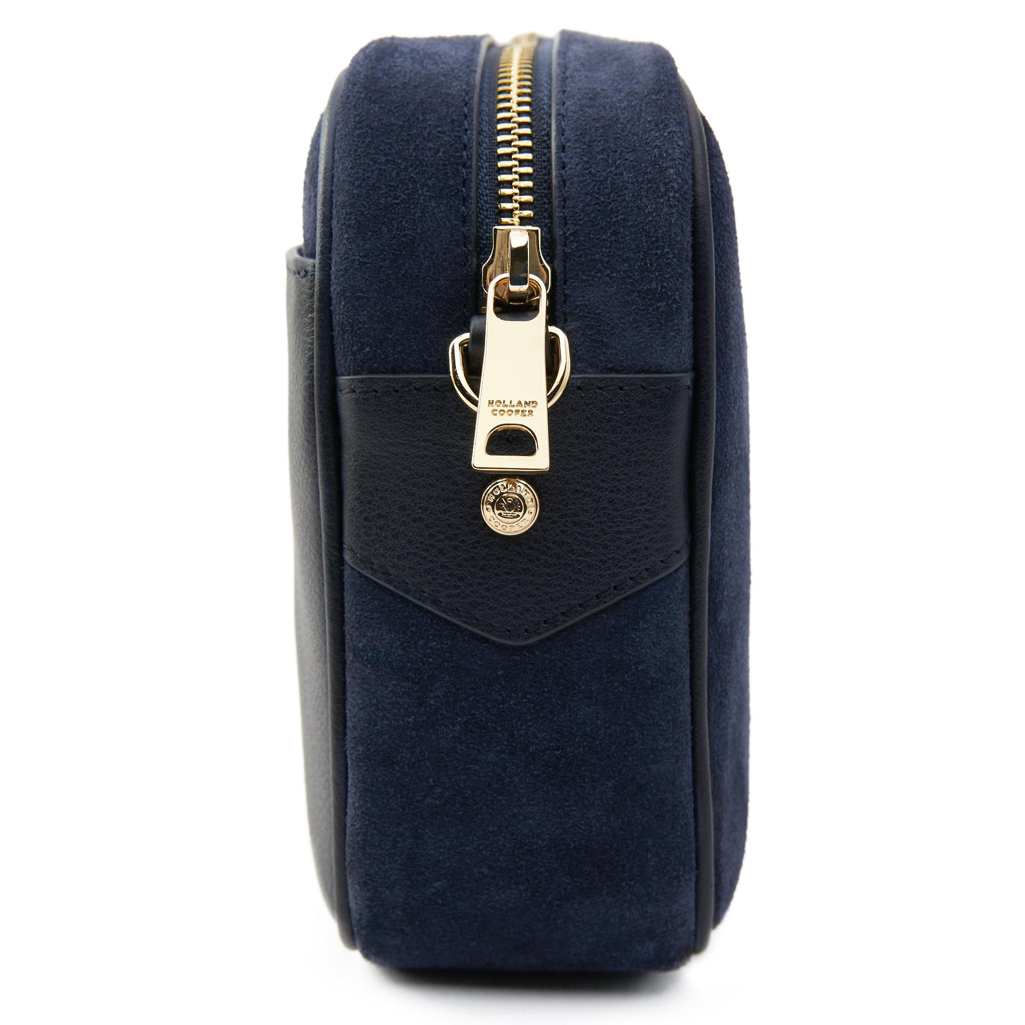 Product image 4 of 6 of Holland Cooper Women's Soho Camera Bag - Ink Navy Suede