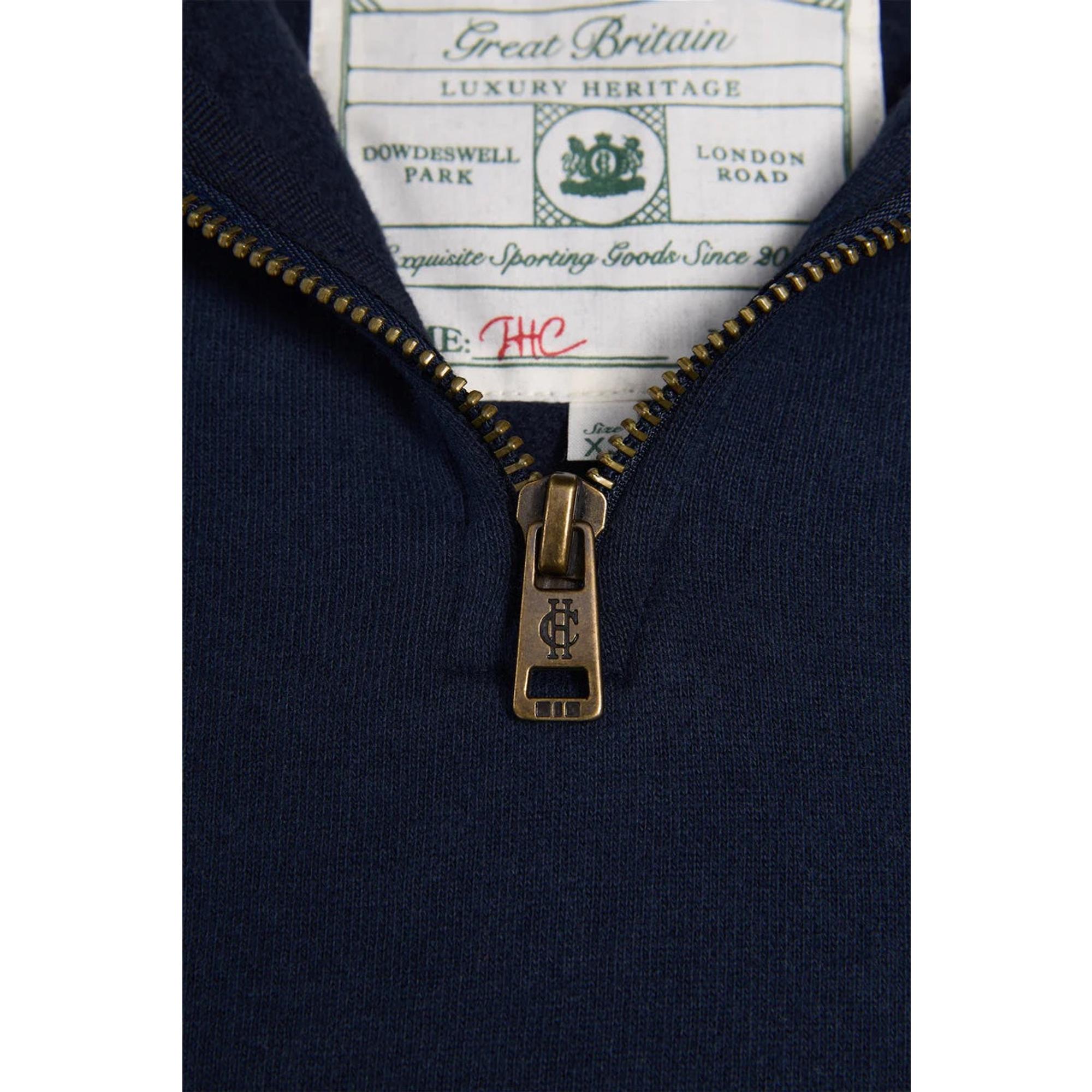 Product image 8 of 9 of Holland Cooper Women's Sporting Goods Zip Henley - Ink Navy