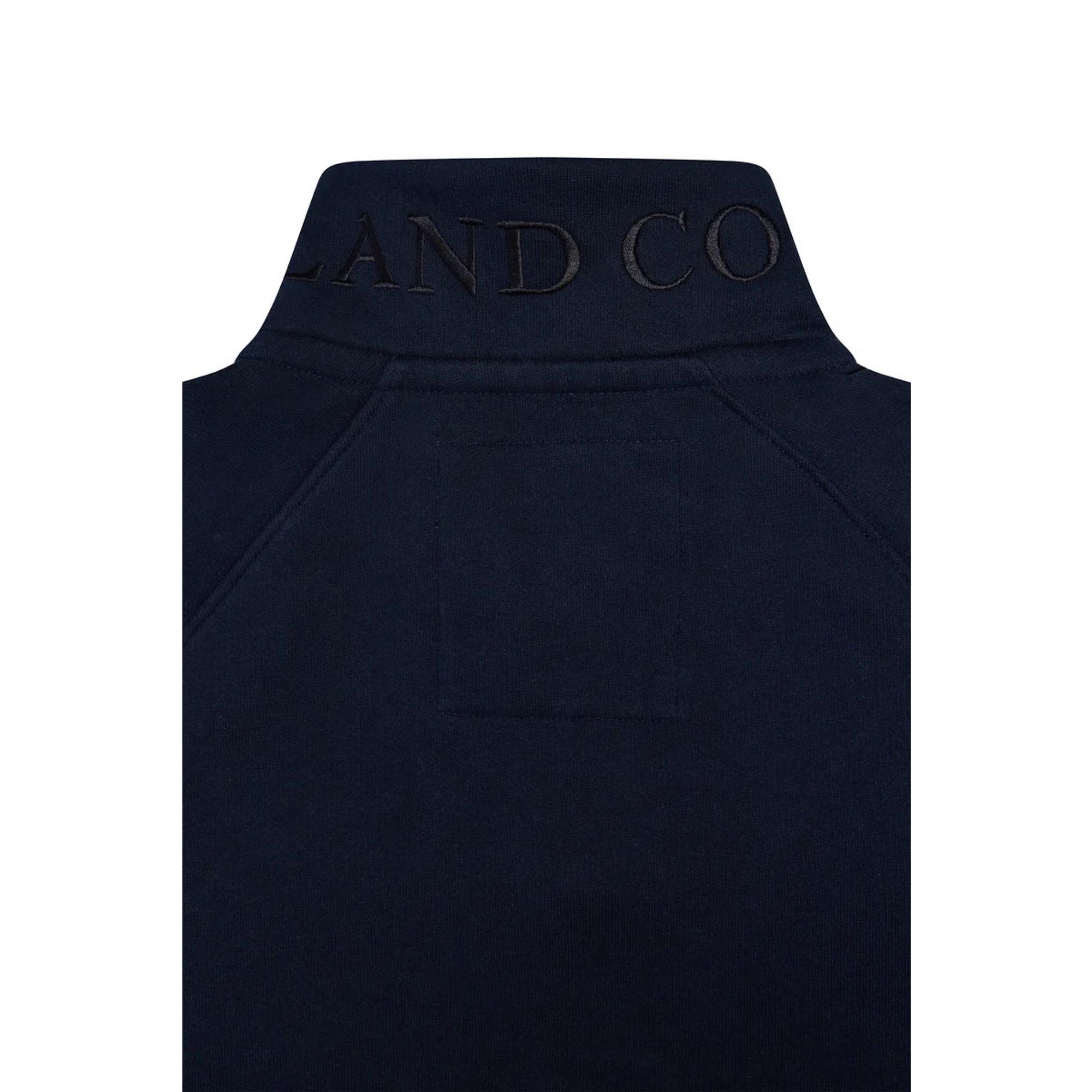 Product image 9 of 9 of Holland Cooper Women's Sporting Goods Zip Henley - Ink Navy