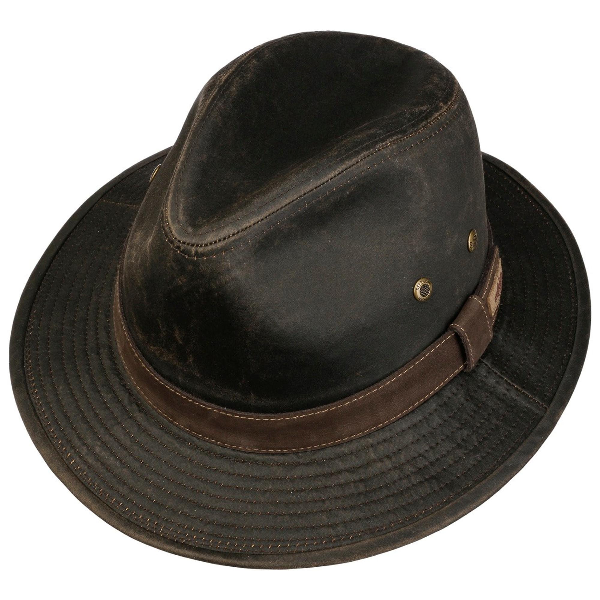 Product image 2 of 5 of Stetson Sri Lanka Traveller Cloth Hat - Dark Brown