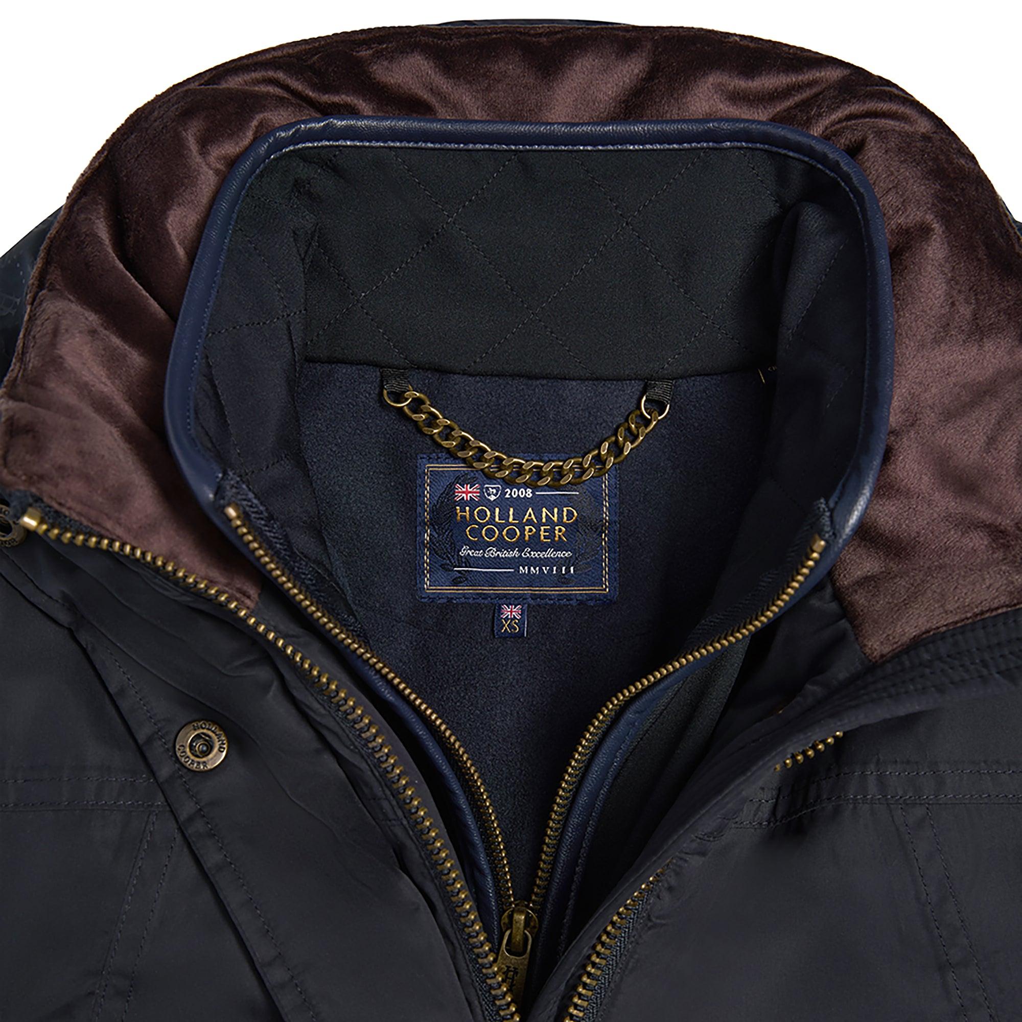 Product image 9 of 14 of Holland Cooper Women's Stamford Country Coat - Ink Navy