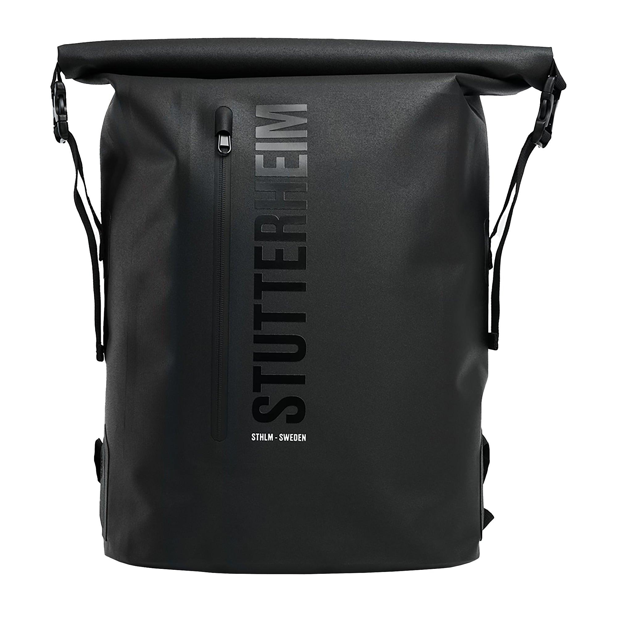 Product image 1 of 6 of Stutterheim Rain Rolltop 25L Backpack - Black