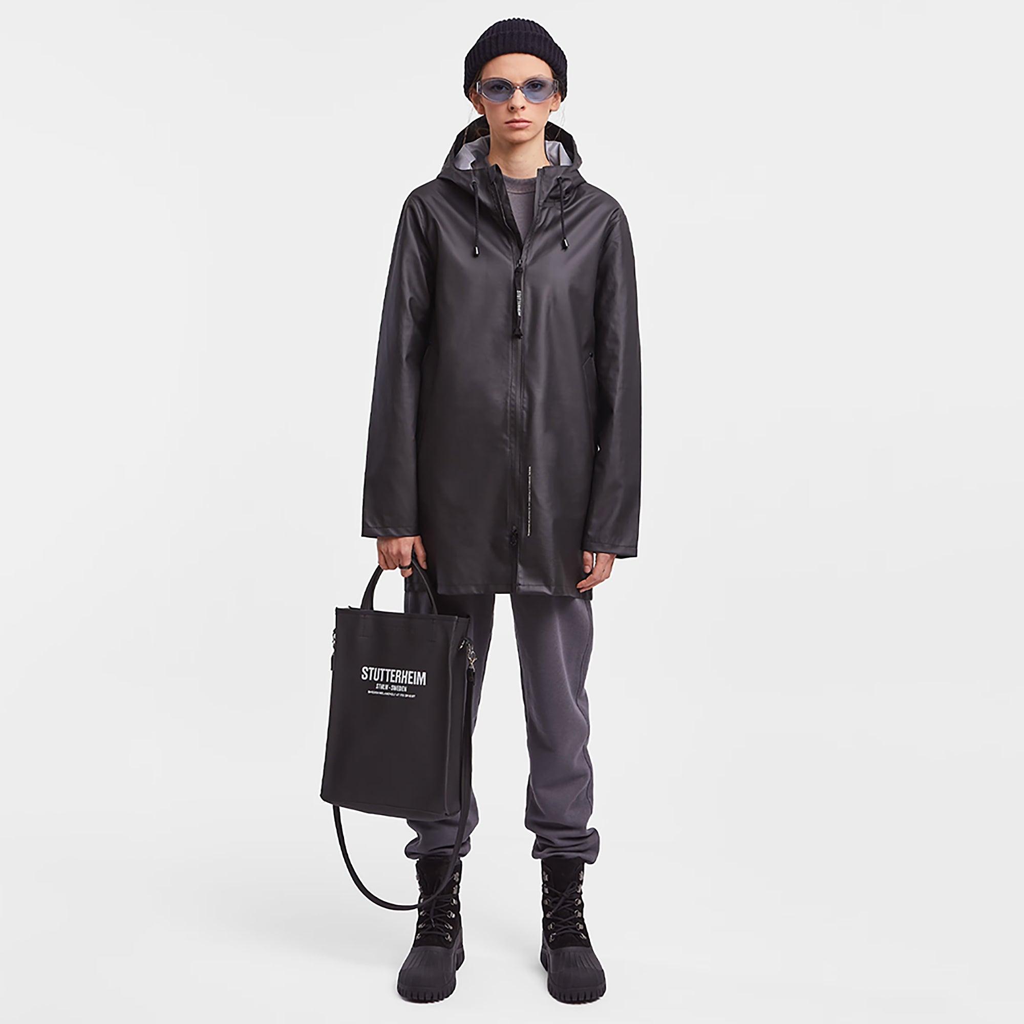 Product image 2 of 12 of Stutterheim Stockholm Lightweight Raincoat - Black