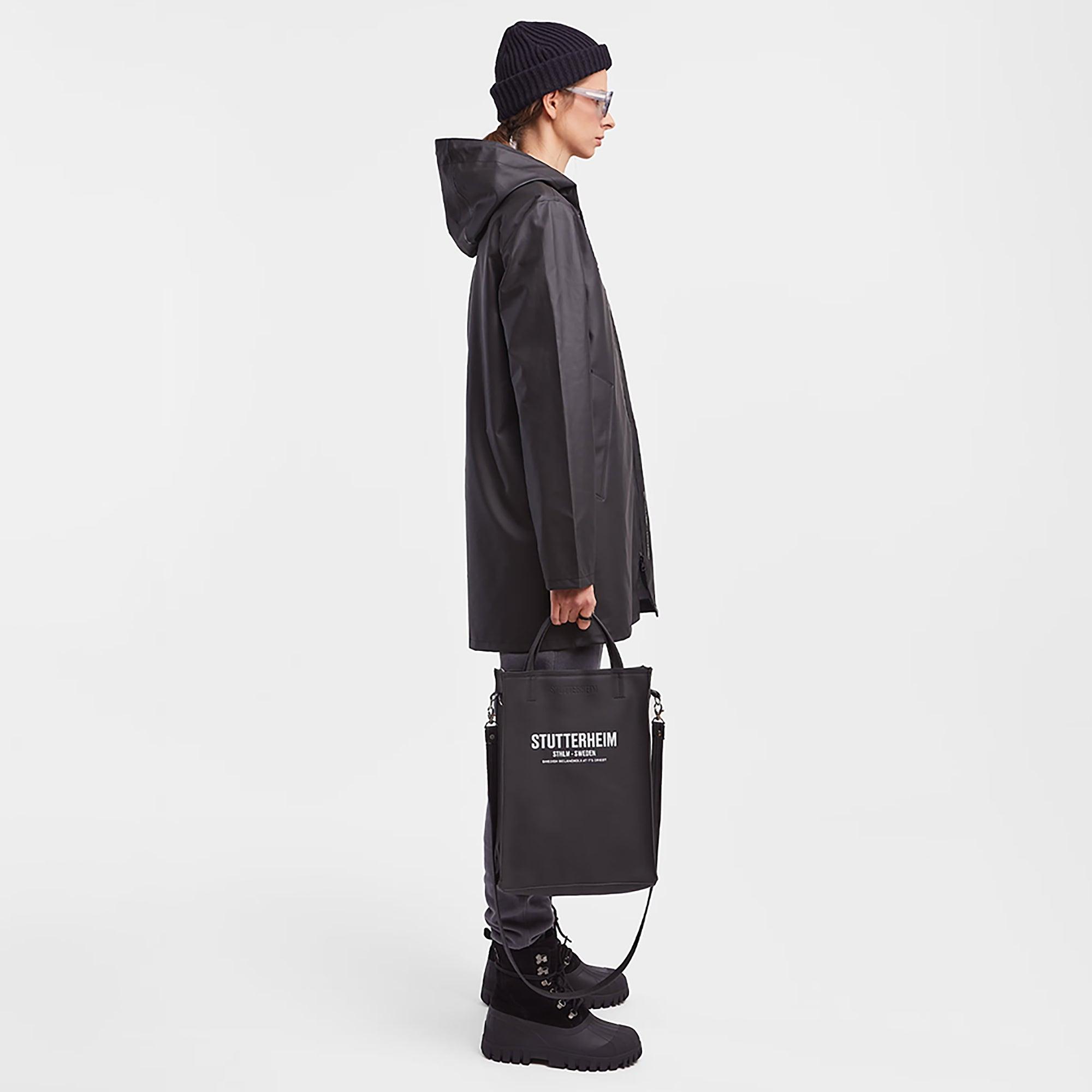 Product image 3 of 12 of Stutterheim Stockholm Lightweight Raincoat - Black