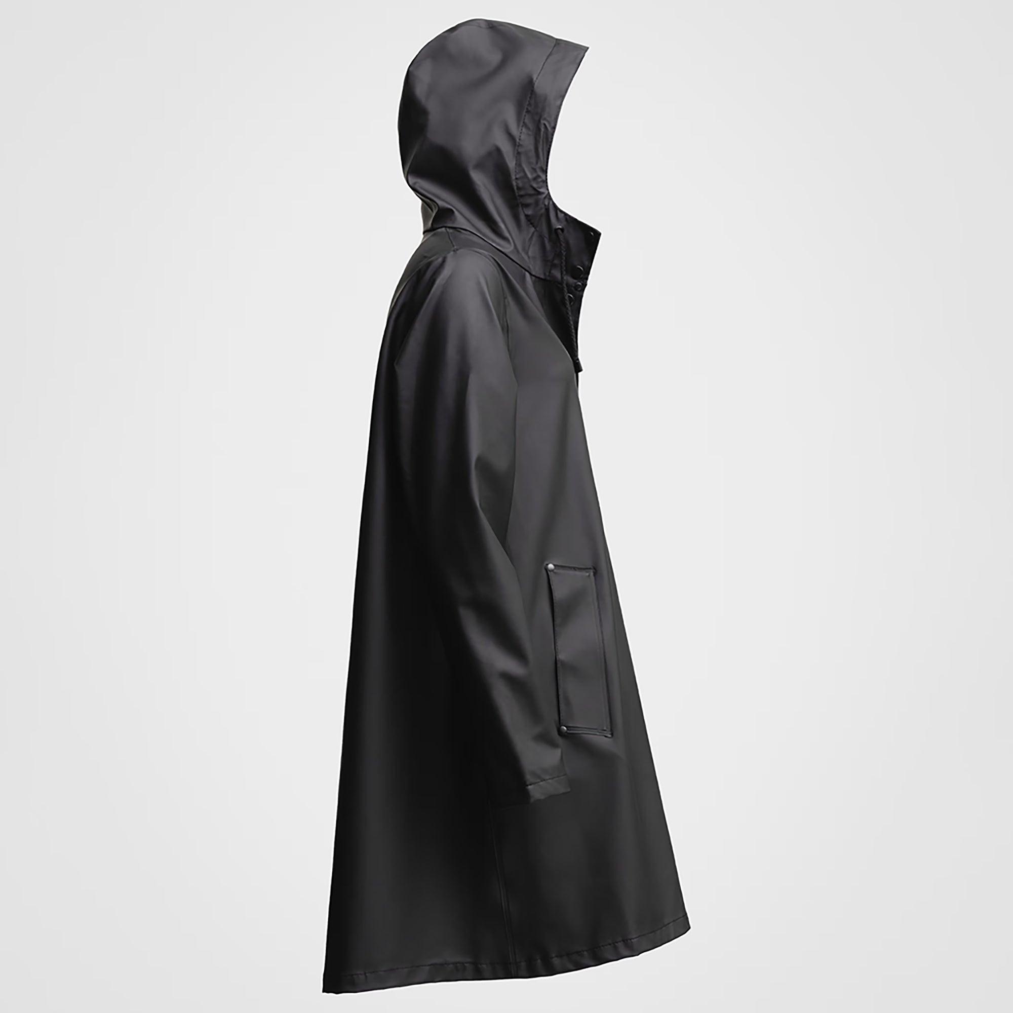Product image 7 of 11 of Stutterheim Women's Mosebacke Lightweight Raincoat - Black