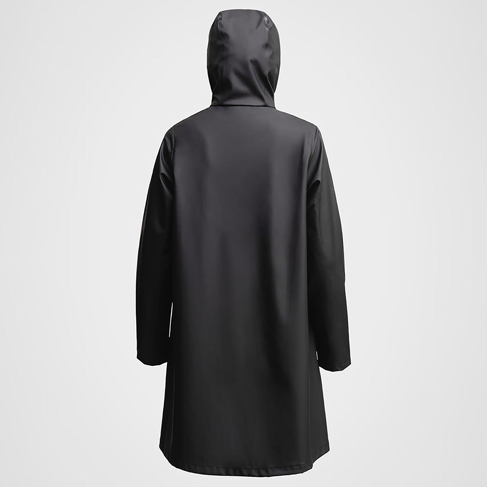 Product image 8 of 11 of Stutterheim Women's Mosebacke Lightweight Raincoat - Black