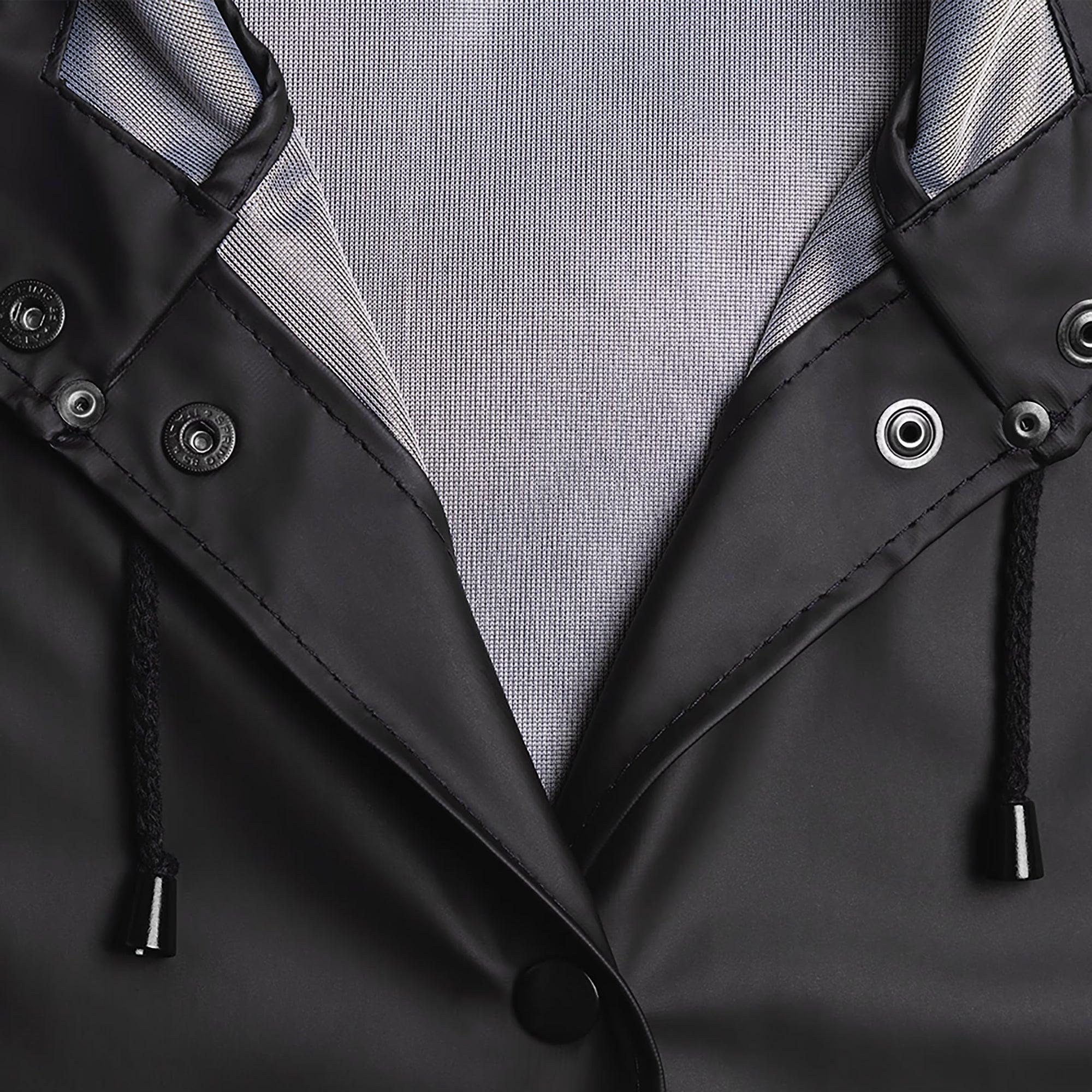 Product image 9 of 11 of Stutterheim Women's Mosebacke Lightweight Raincoat - Black