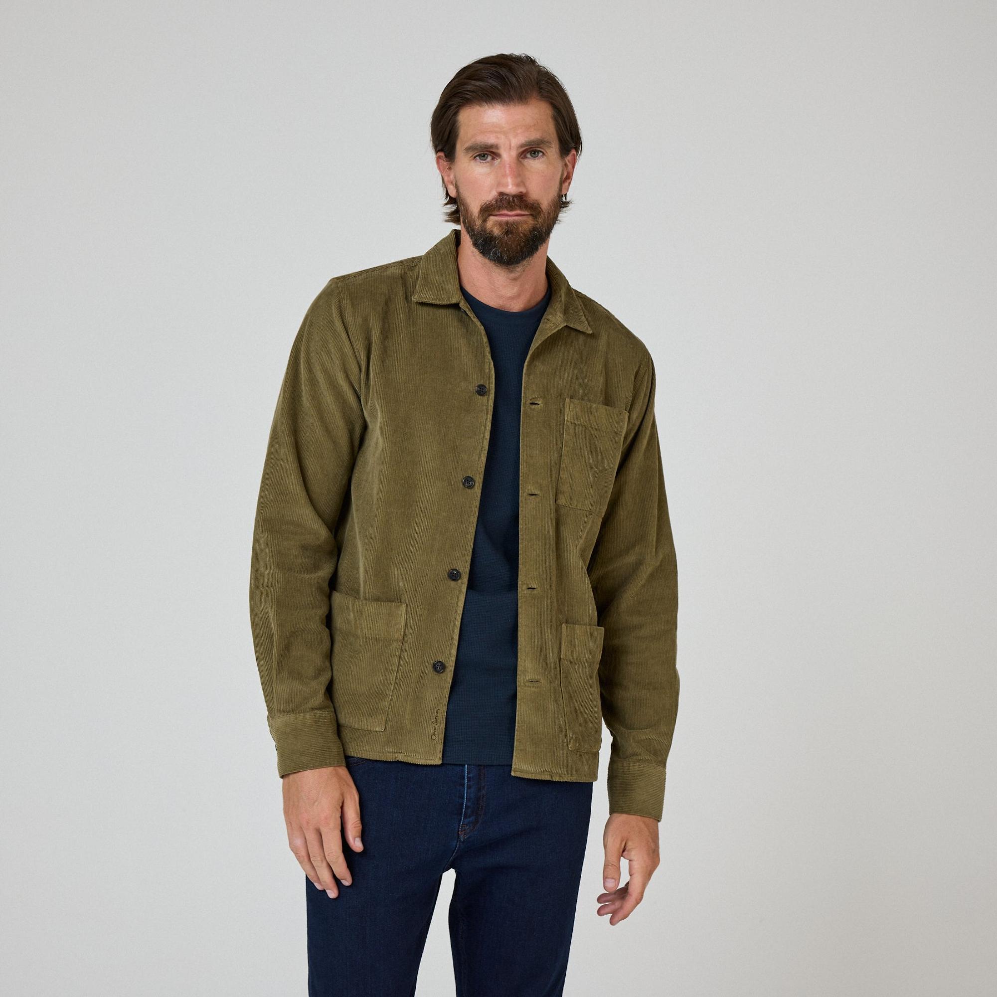 Product image 2 of 7 of Oliver Sweeney Men's Tramore Overshirt - Olive