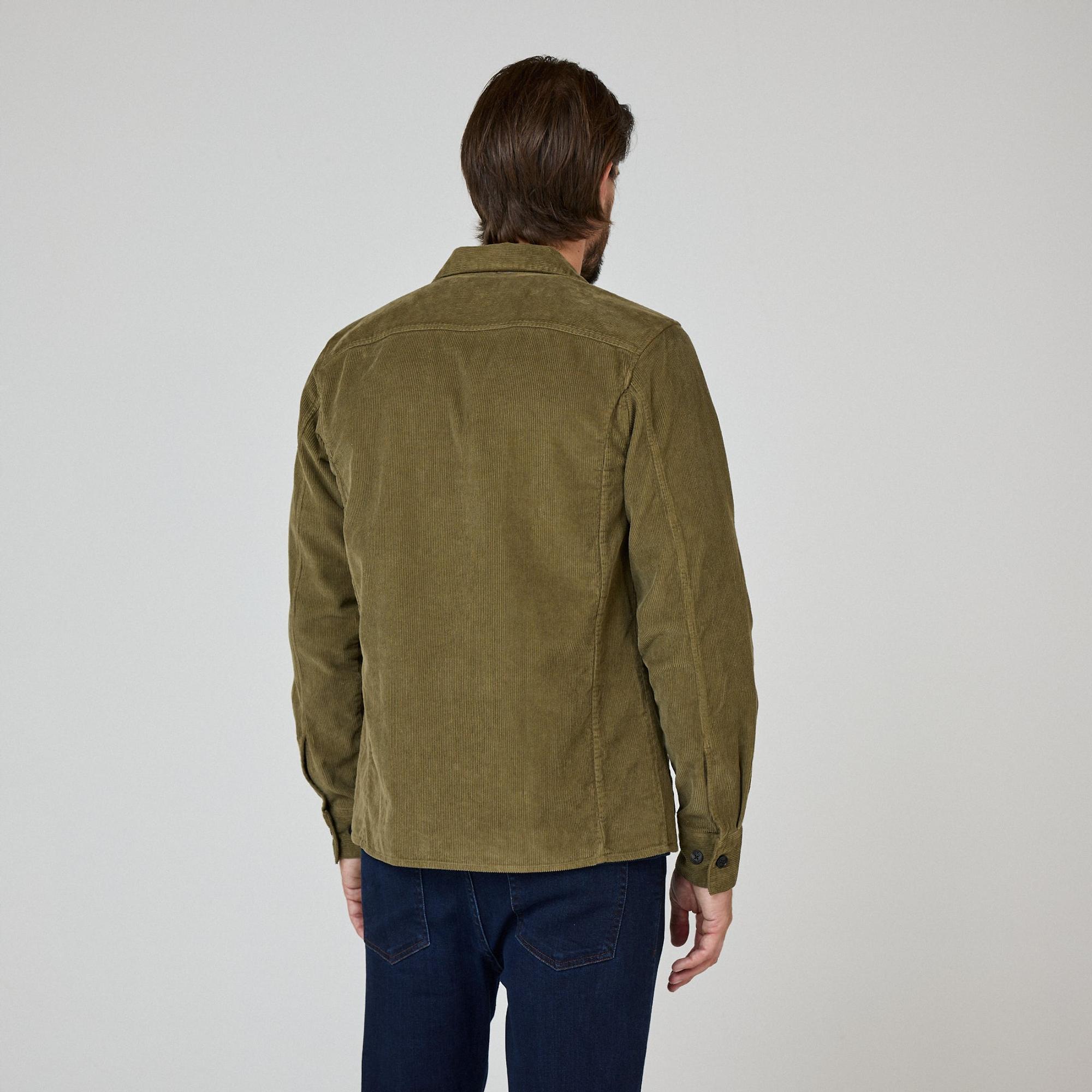 Product image 4 of 7 of Oliver Sweeney Men's Tramore Overshirt - Olive