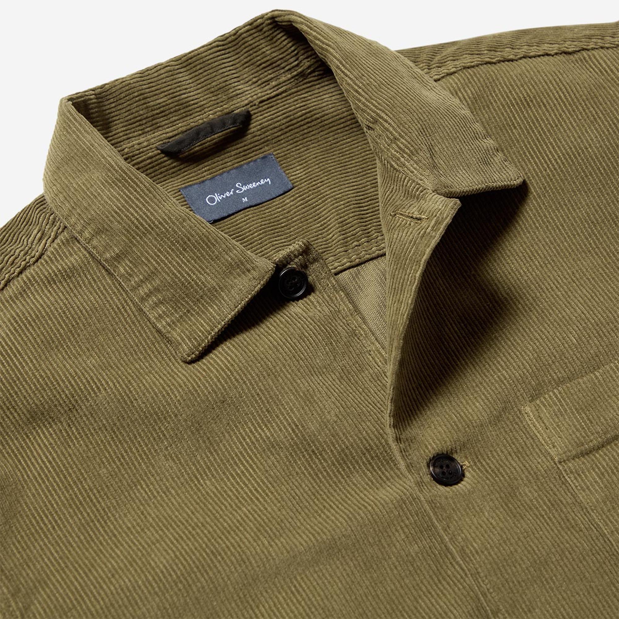 Product image 6 of 7 of Oliver Sweeney Men's Tramore Overshirt - Olive