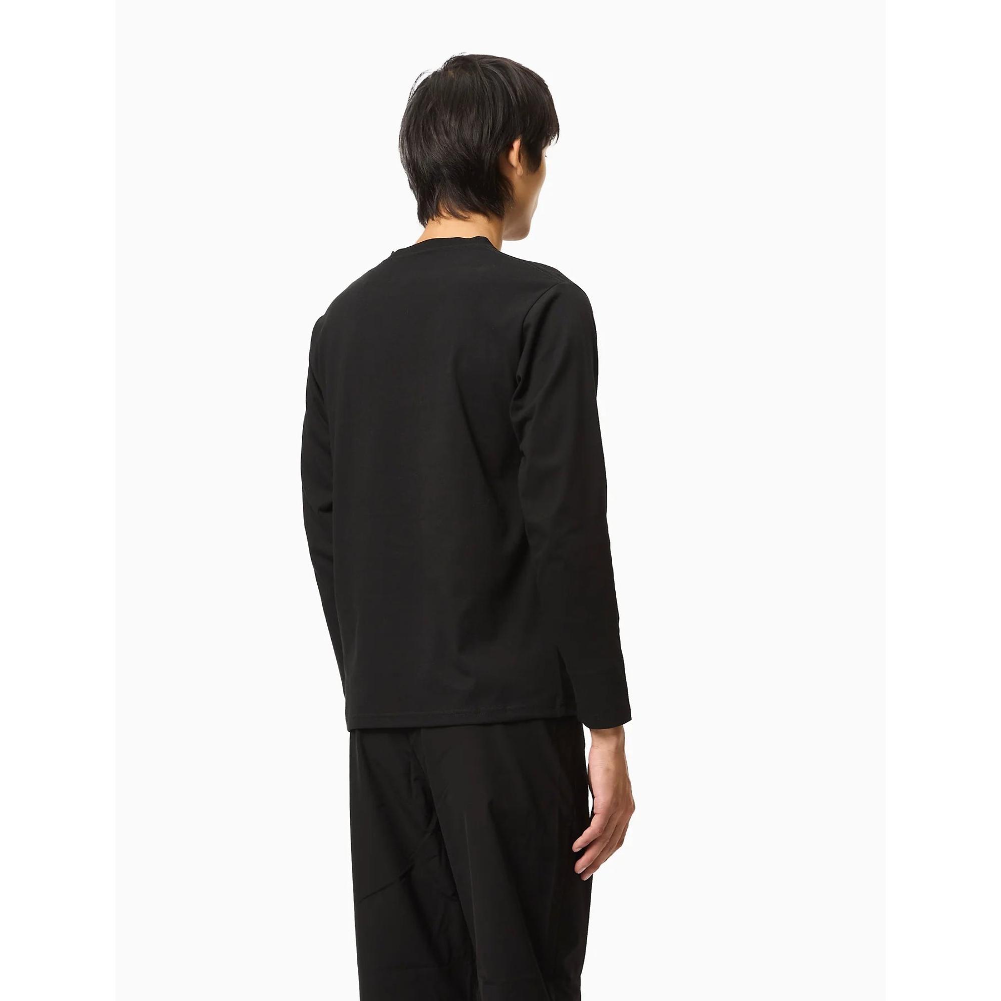 Product image 2 of 8 of Snow Peak Onepoint Logo Long Sleeve T-Shirt - Black