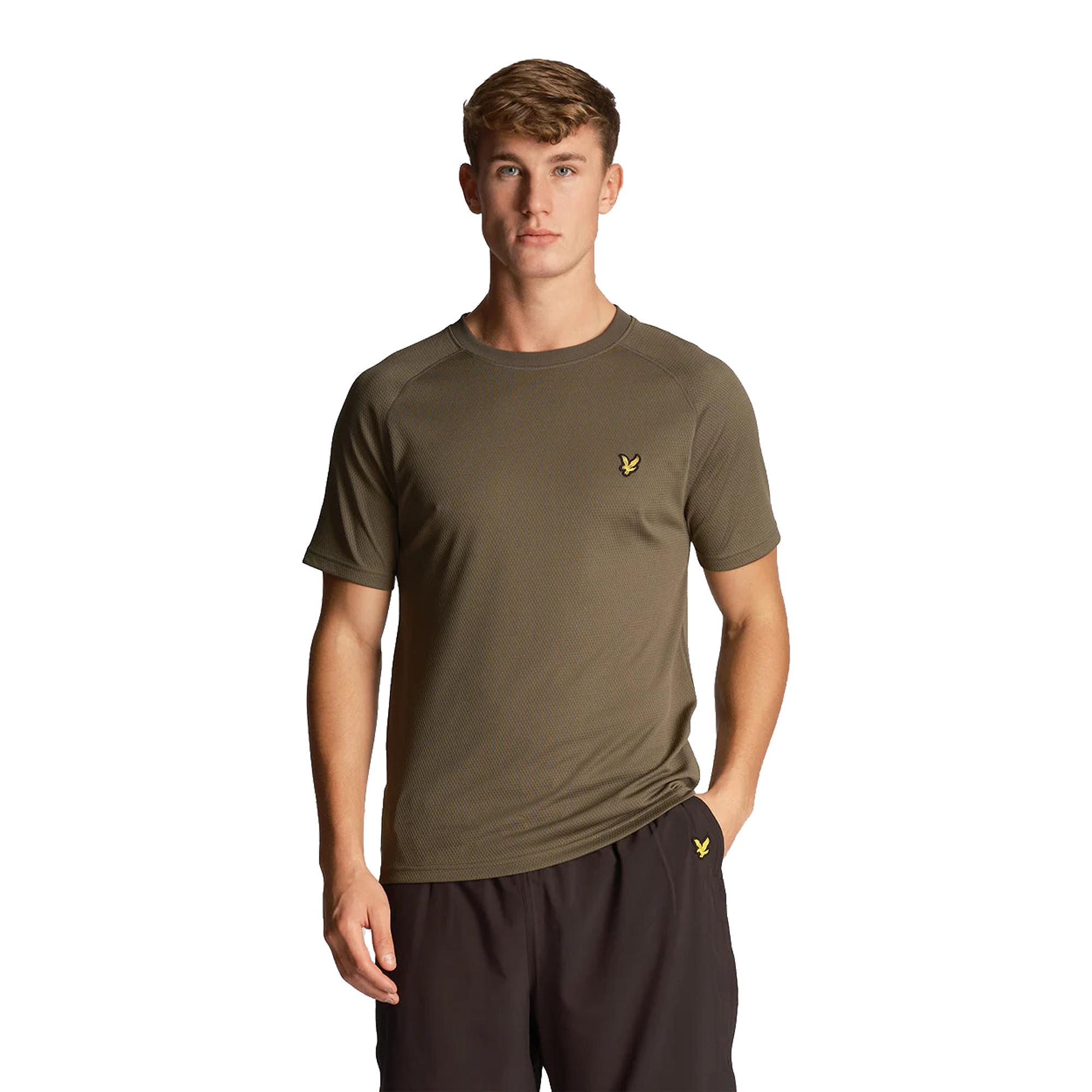 Product image 1 of 5 of Lyle & Scott Men's Core Raglan T-Shirt - Cactus Green