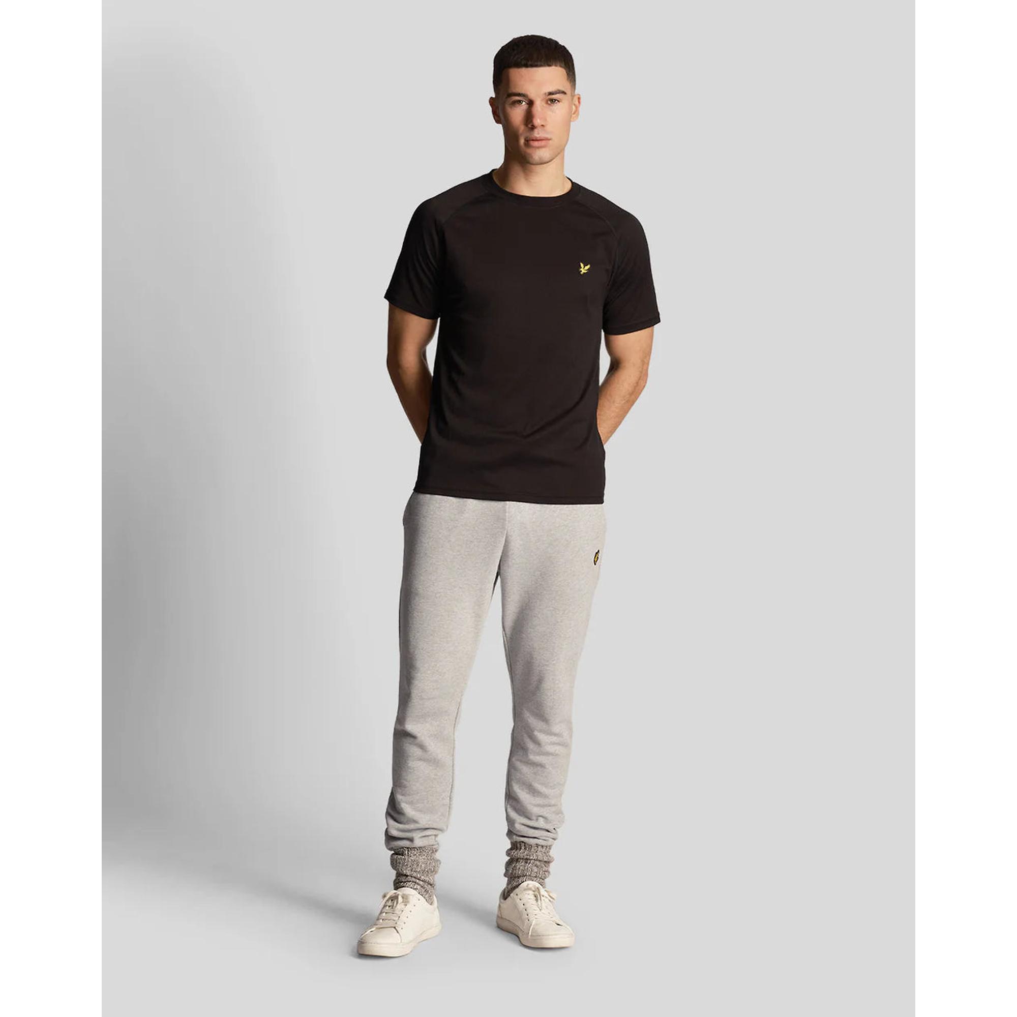 Product image 2 of 5 of Lyle & Scott Men's Sports Core Raglan T-Shirt - Jet Black