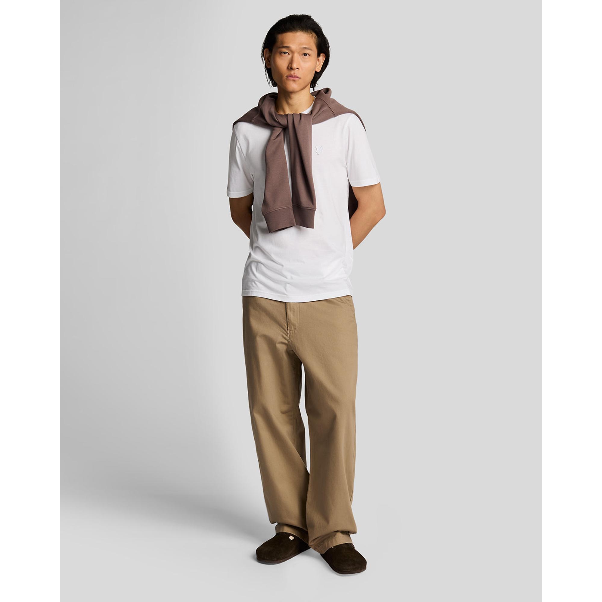 Product image 3 of 5 of Lyle & Scott Men's Superfine T-Shirt - White